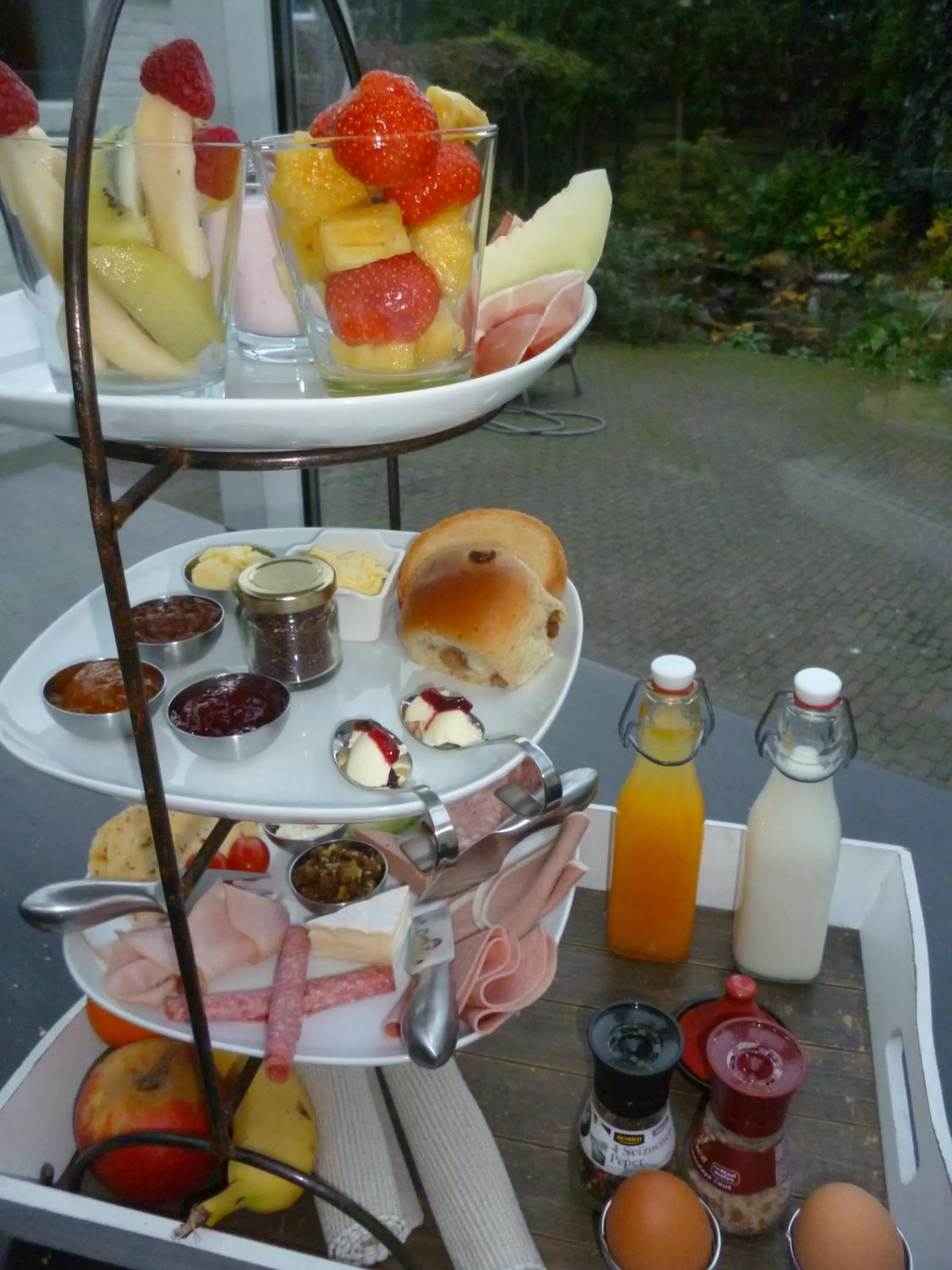 Food and drinks in Bed and Breakfast Rammesdoenk