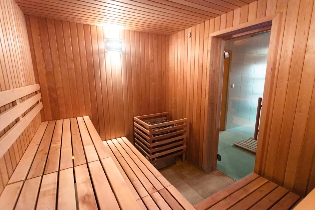 Sauna in Hotel Edvard