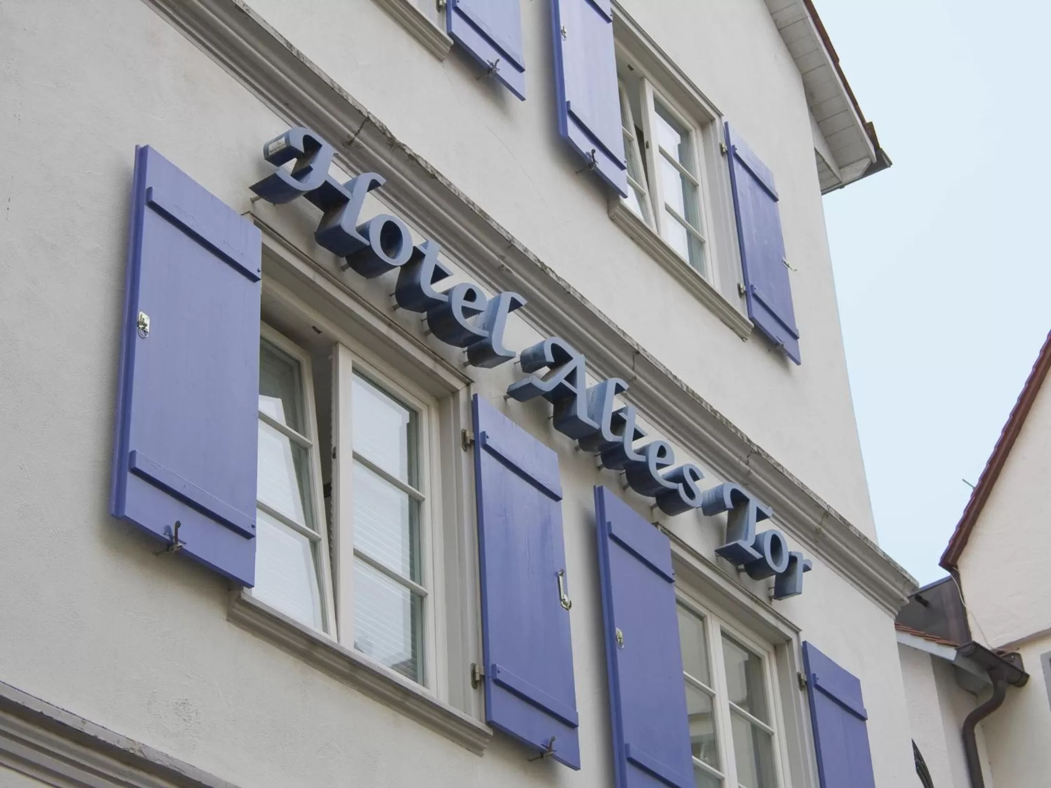 Property building in Hotel Restaurant Grüner Baum und Altes Tor