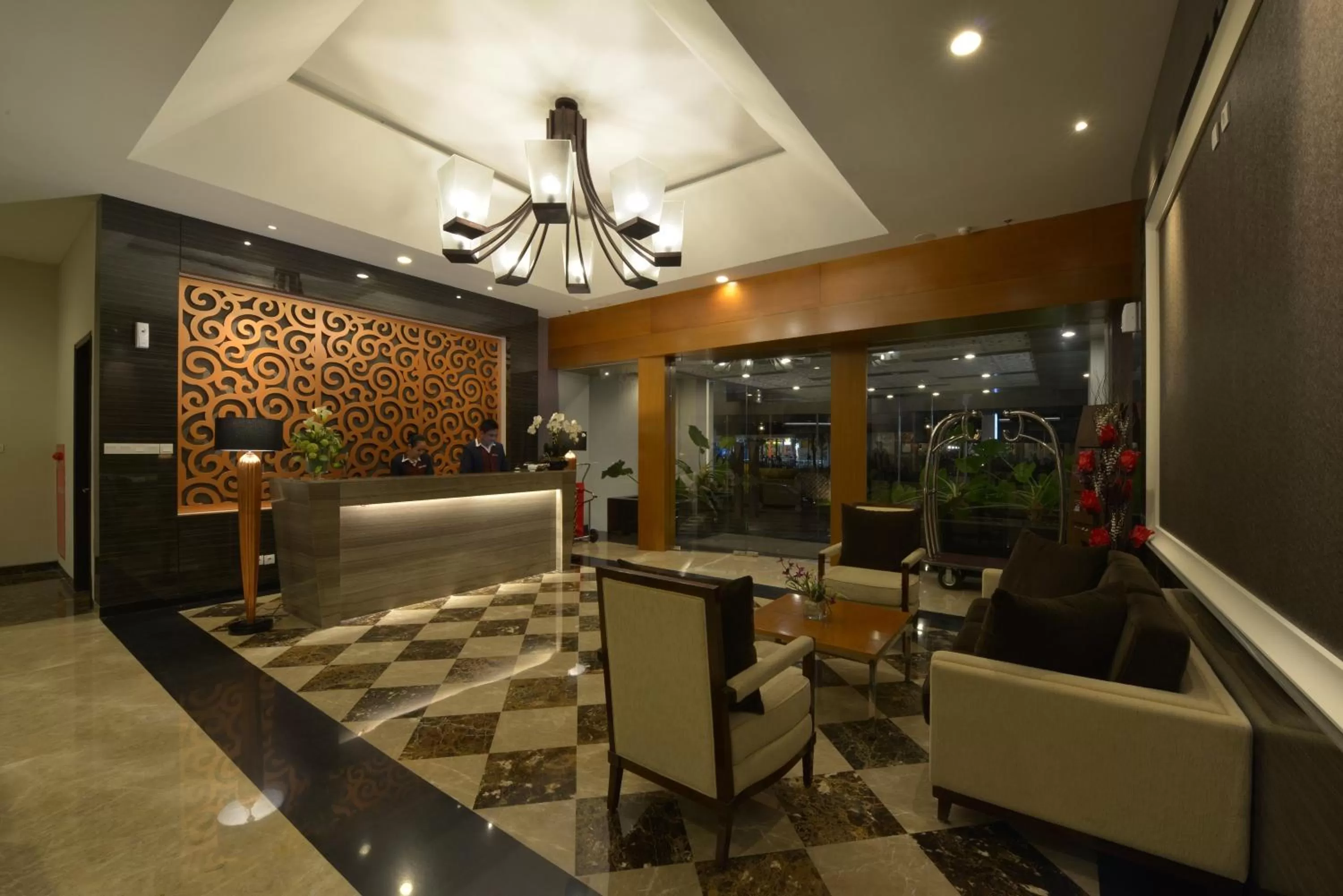 Lobby or reception in Pranaya Boutique Hotel
