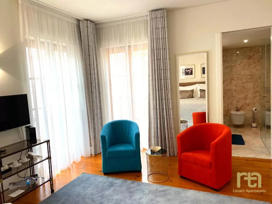 Seating Area in TM Luxury Apartments Lisbon