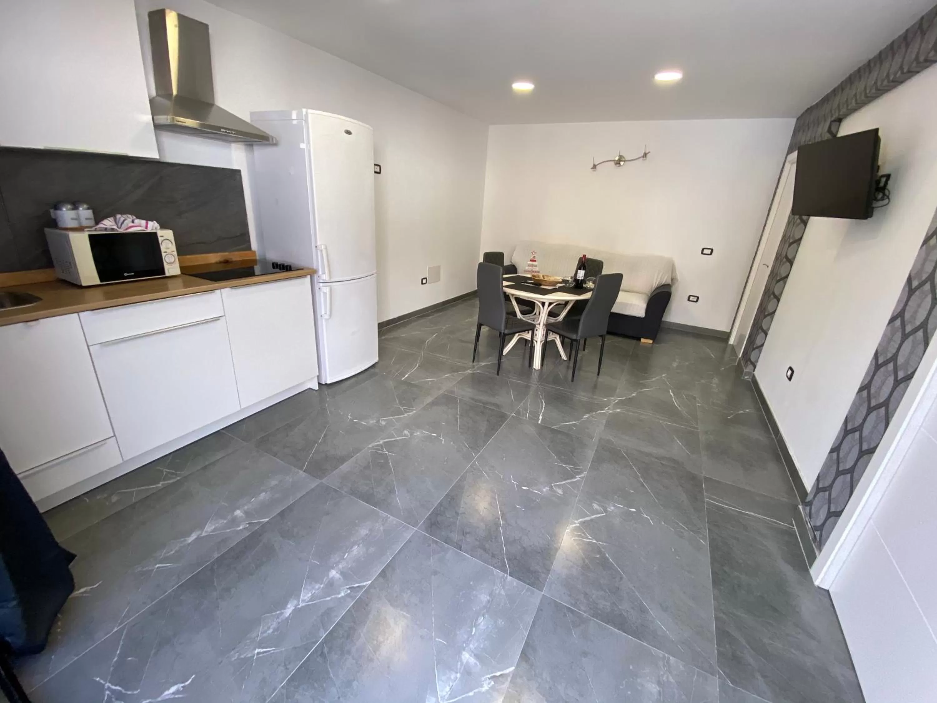 Kitchen/Kitchenette in Paraiso villas