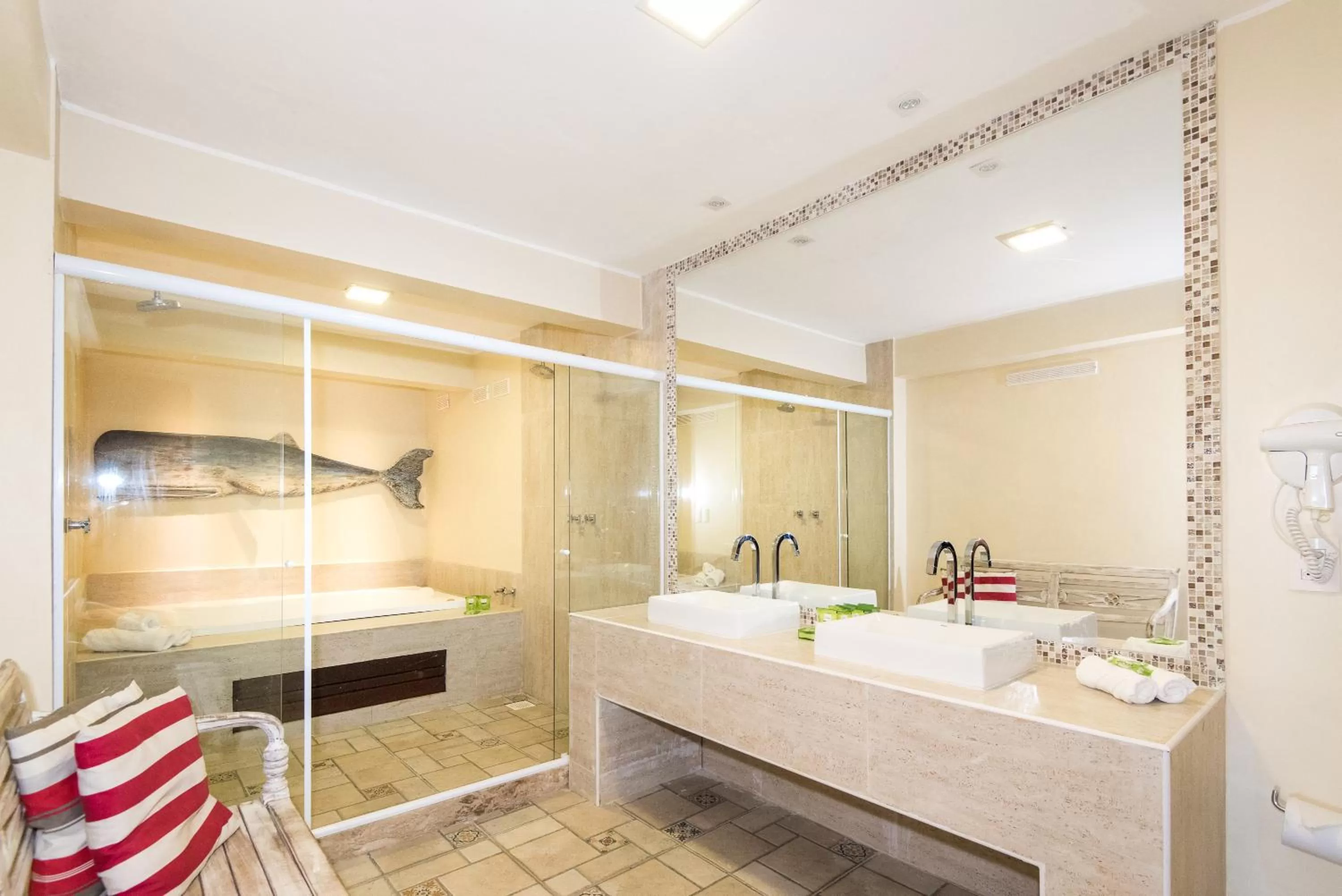 Bathroom in Pousada La Dolce Vita