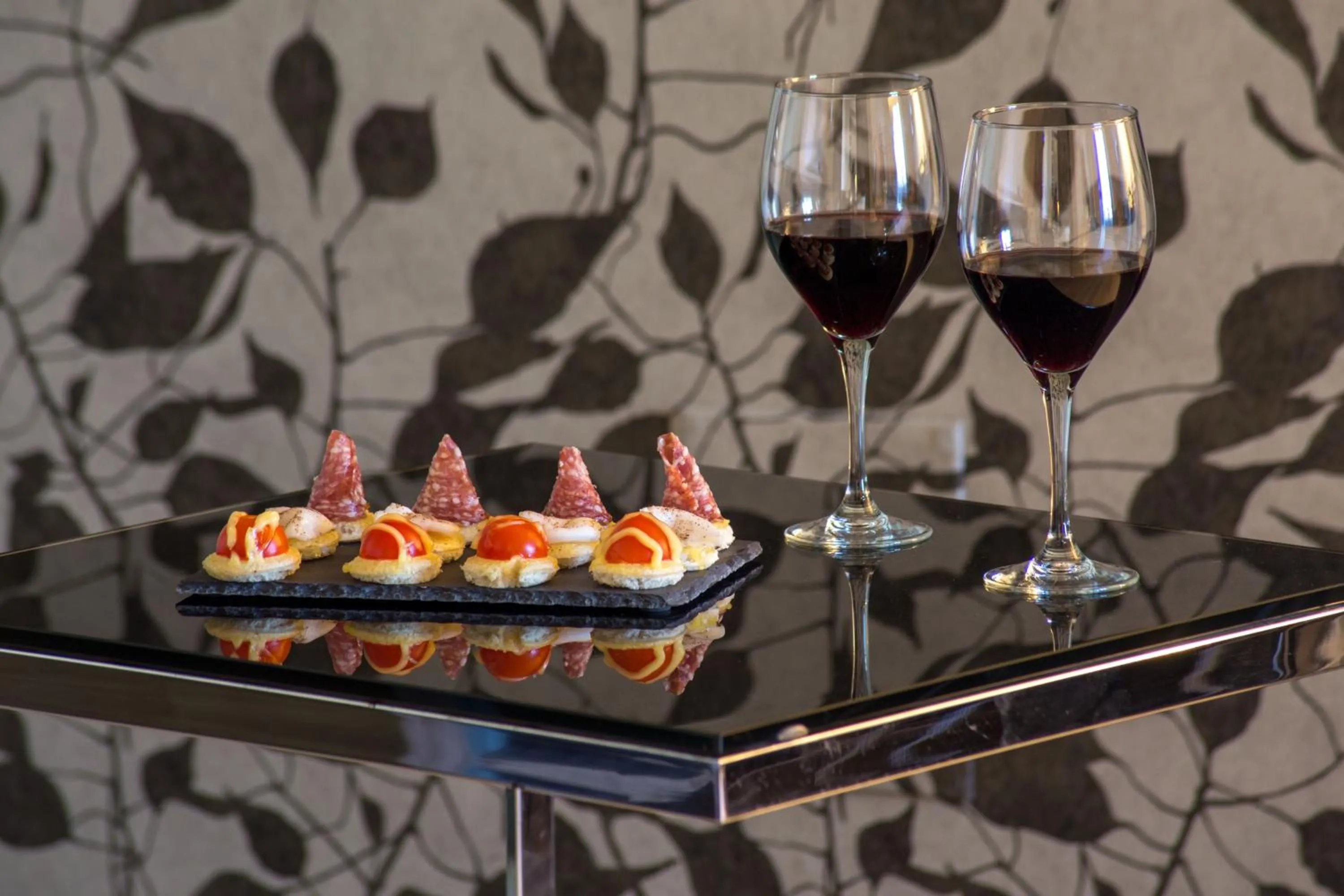 Decorative detail in Hotel Domidea