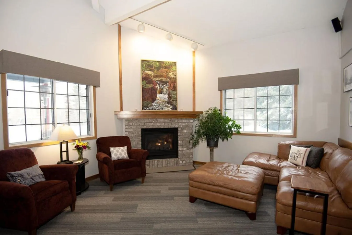 Lobby or reception in Mountain Inn at Lutsen