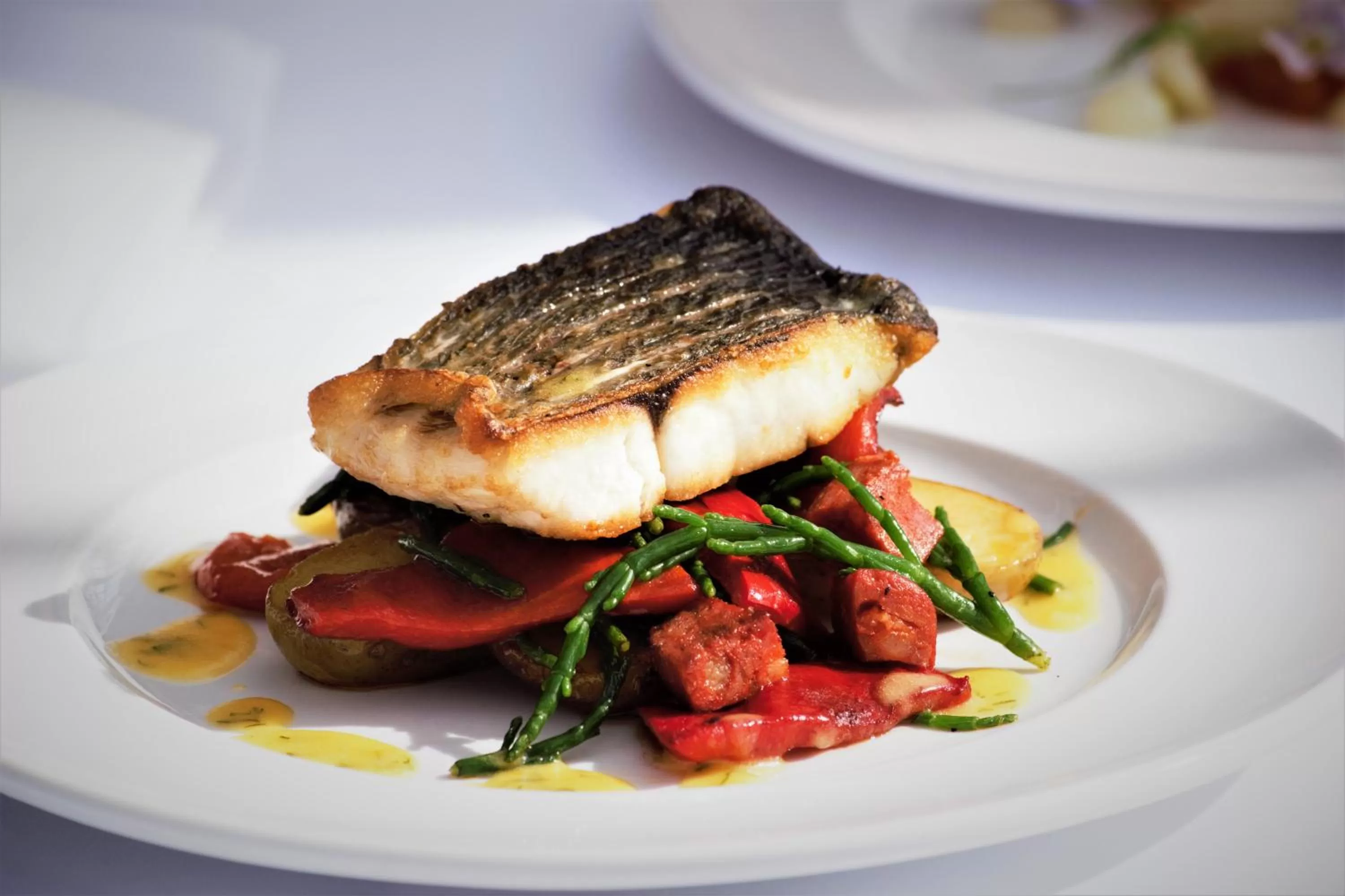 Food close-up in Inglewood House and Spa