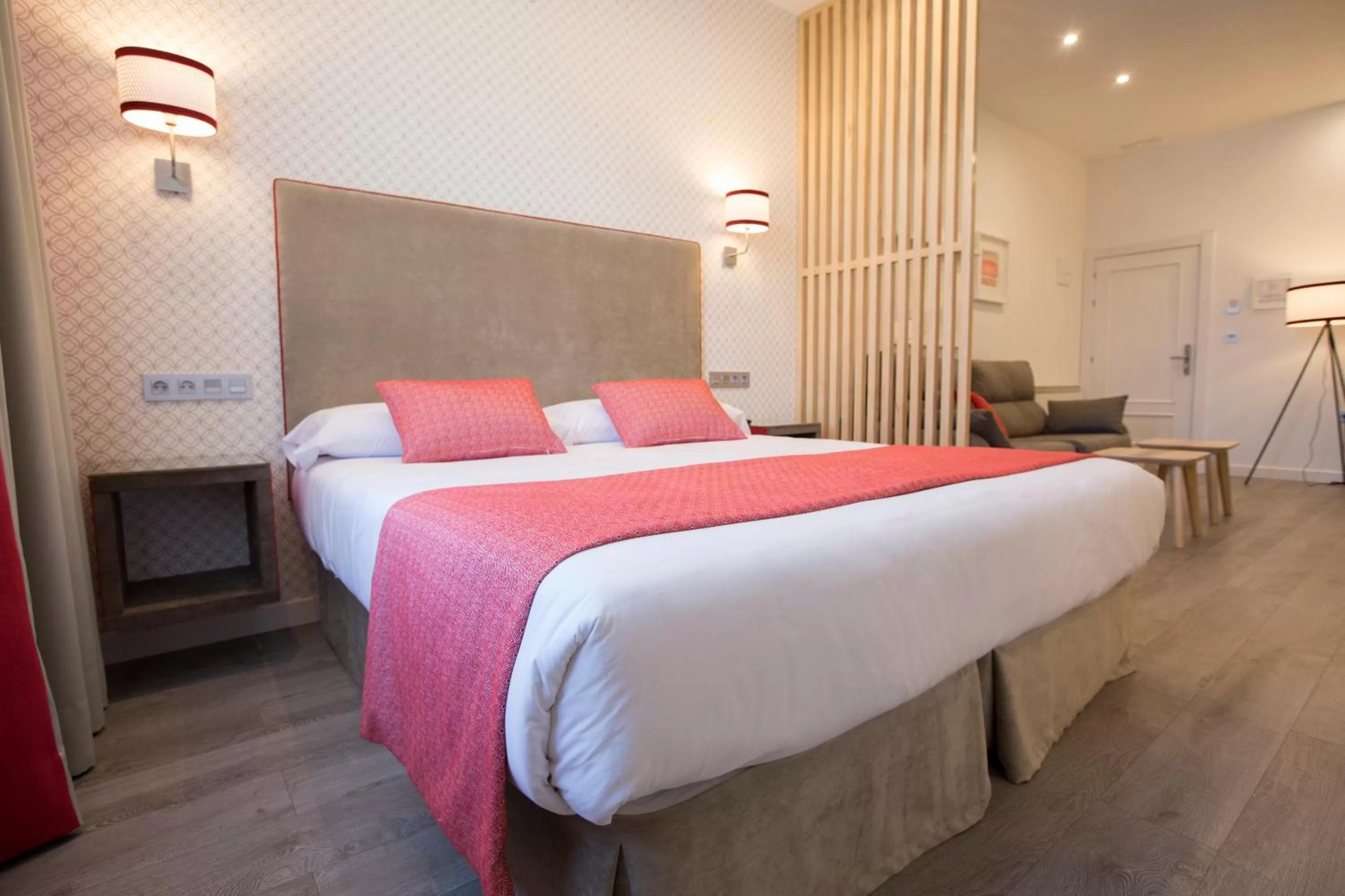 Bed in Hotel Santa Cruz