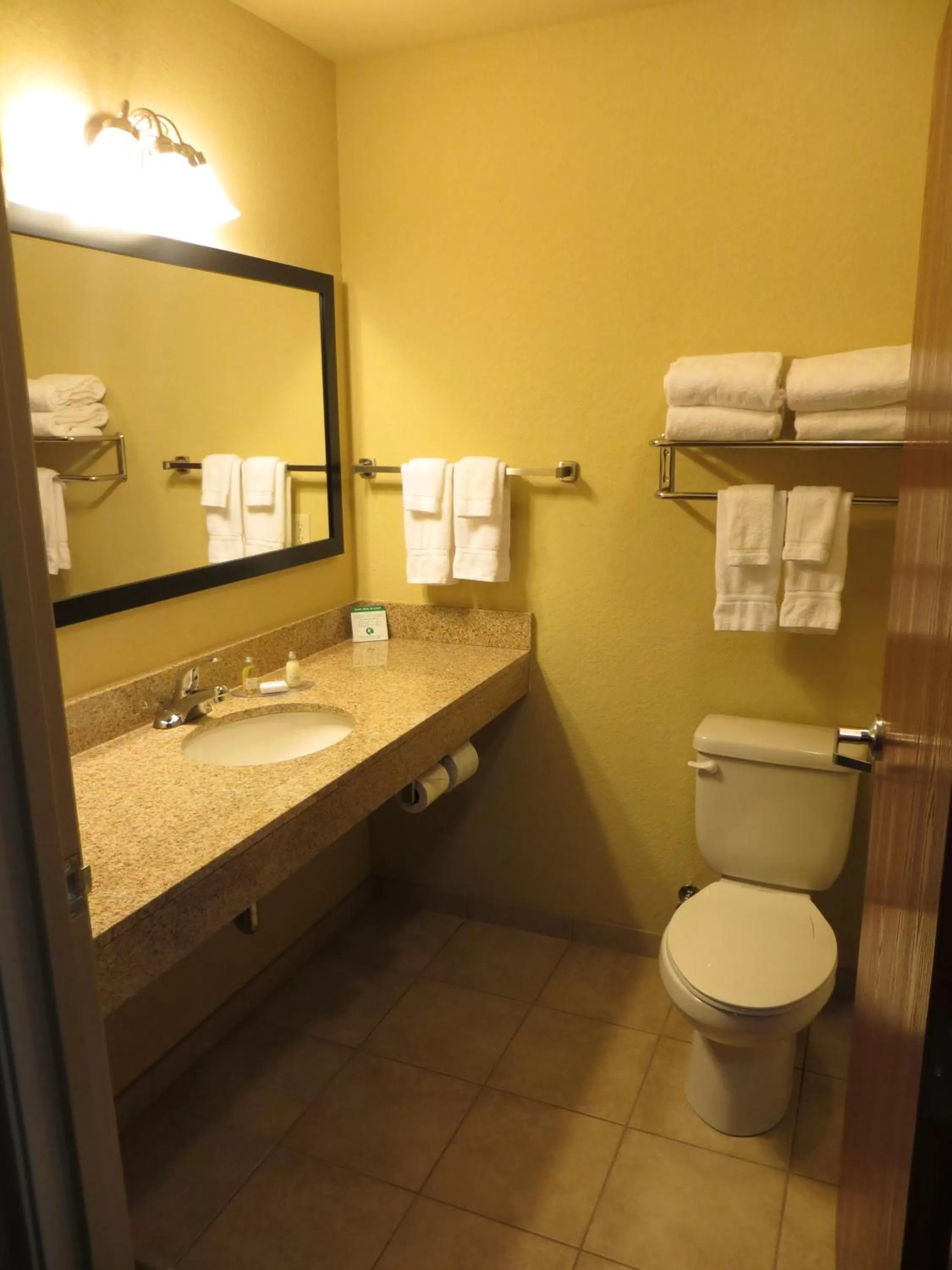 Toilet in Cobblestone Inn & Suites - Harper
