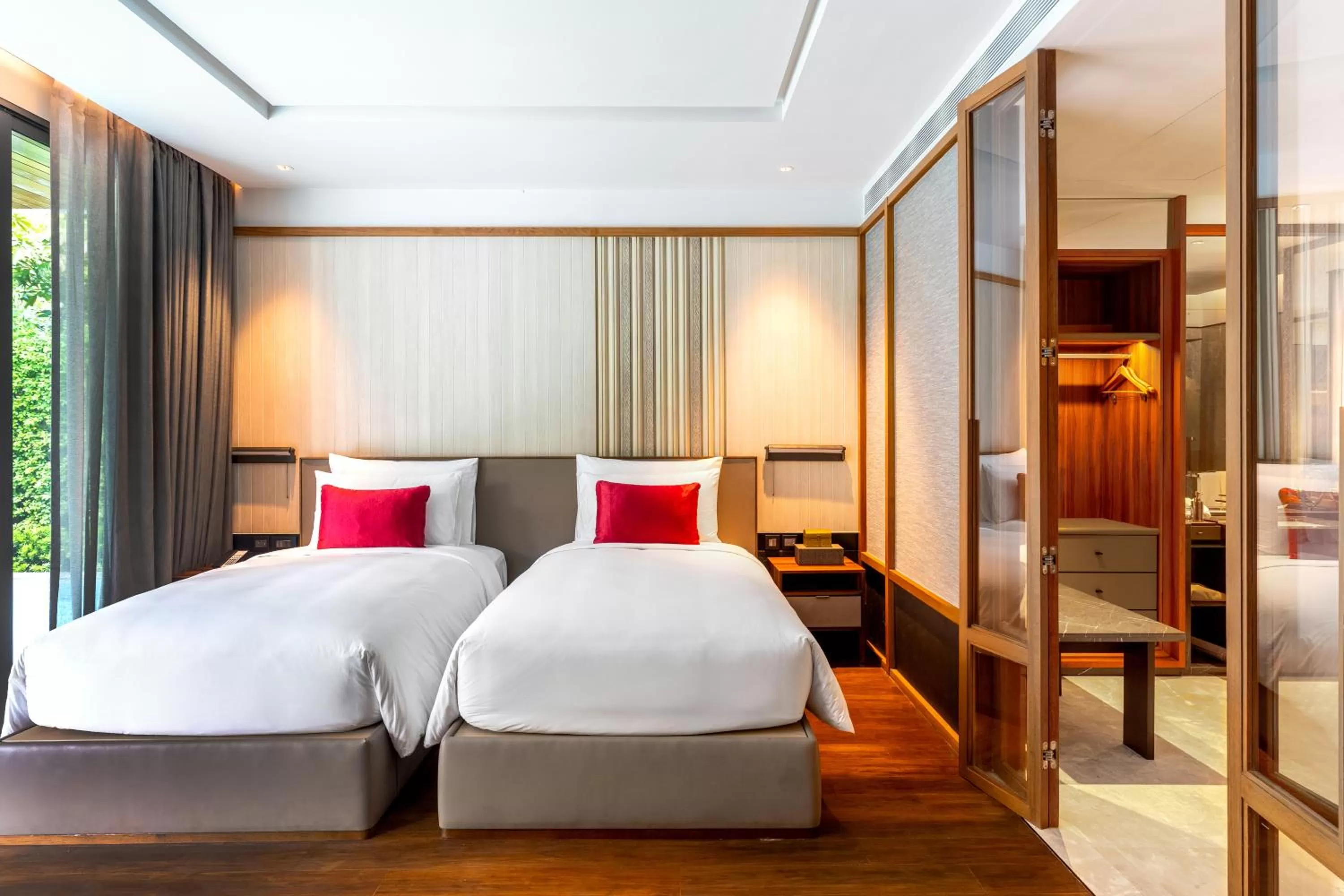 Photo of the whole room, Bed in Villa Deva Resort & Hotel Bangkok