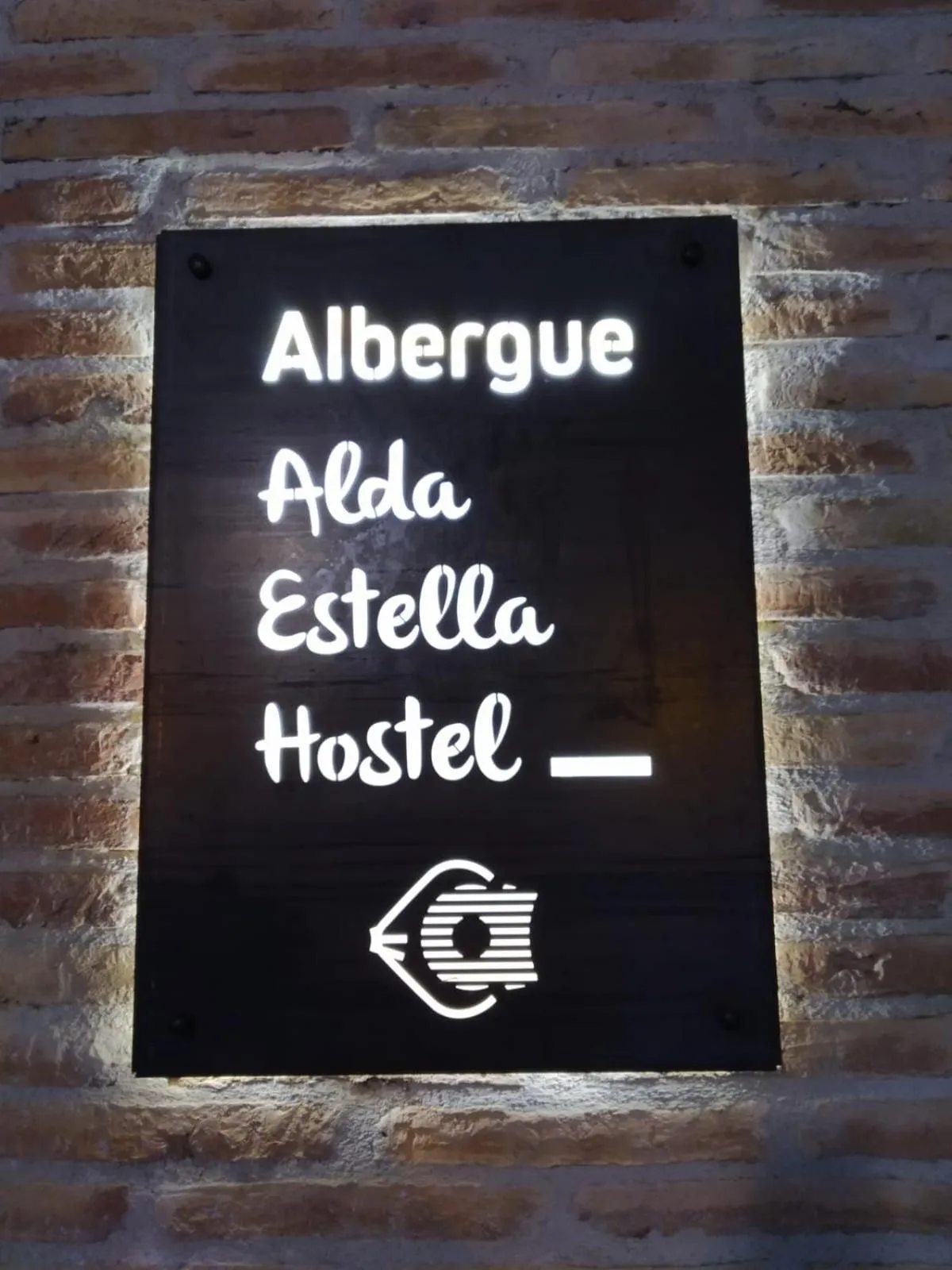 Property building in Alda Estella Hostel