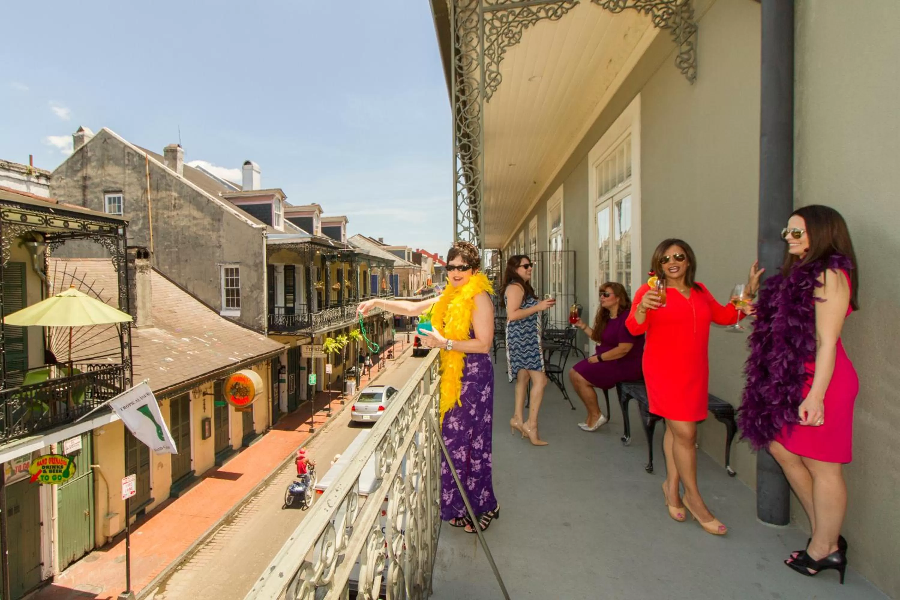 Balcony/Terrace in Bourbon Orleans Hotel