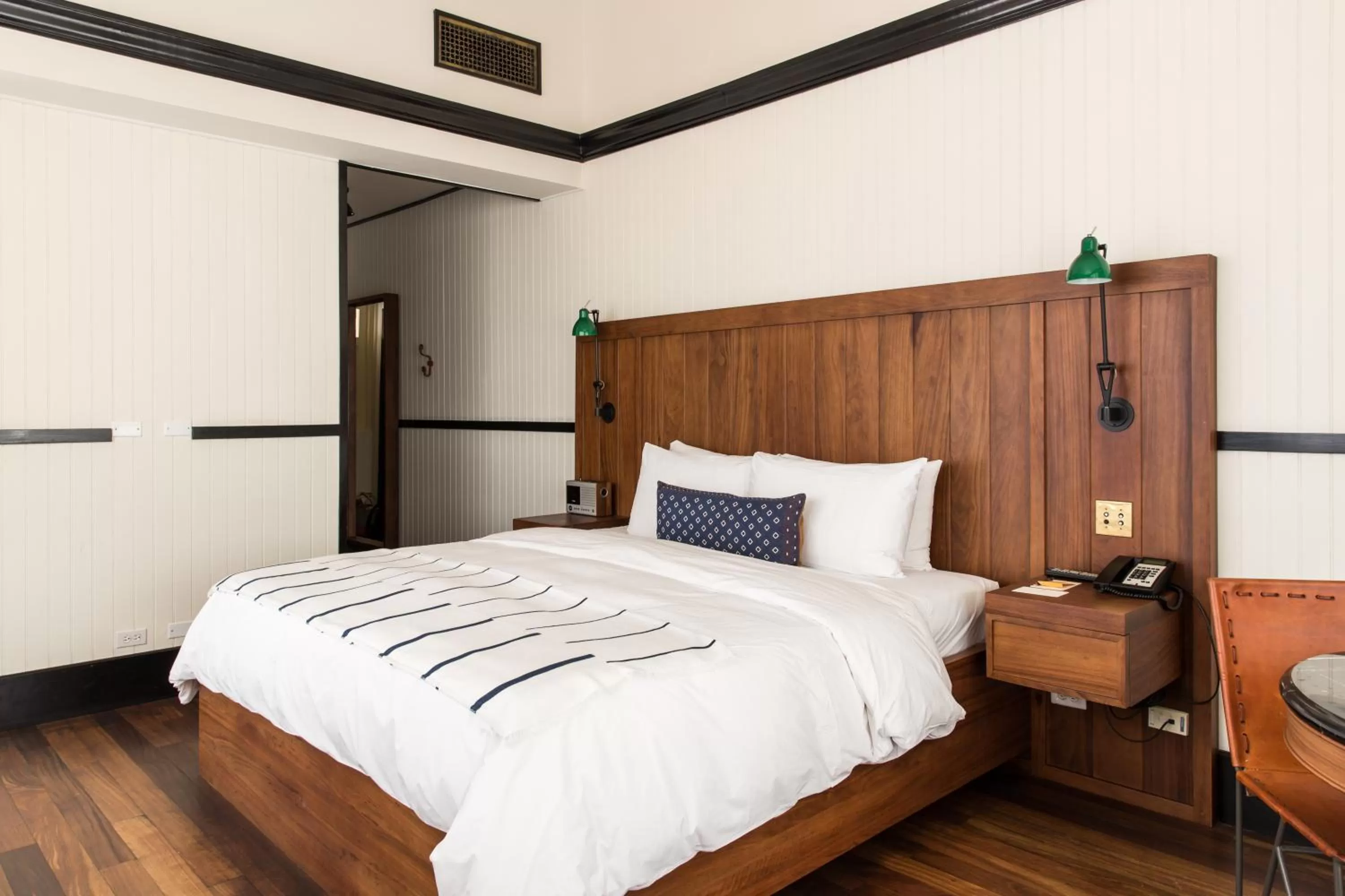 Bed in American Trade Hotel