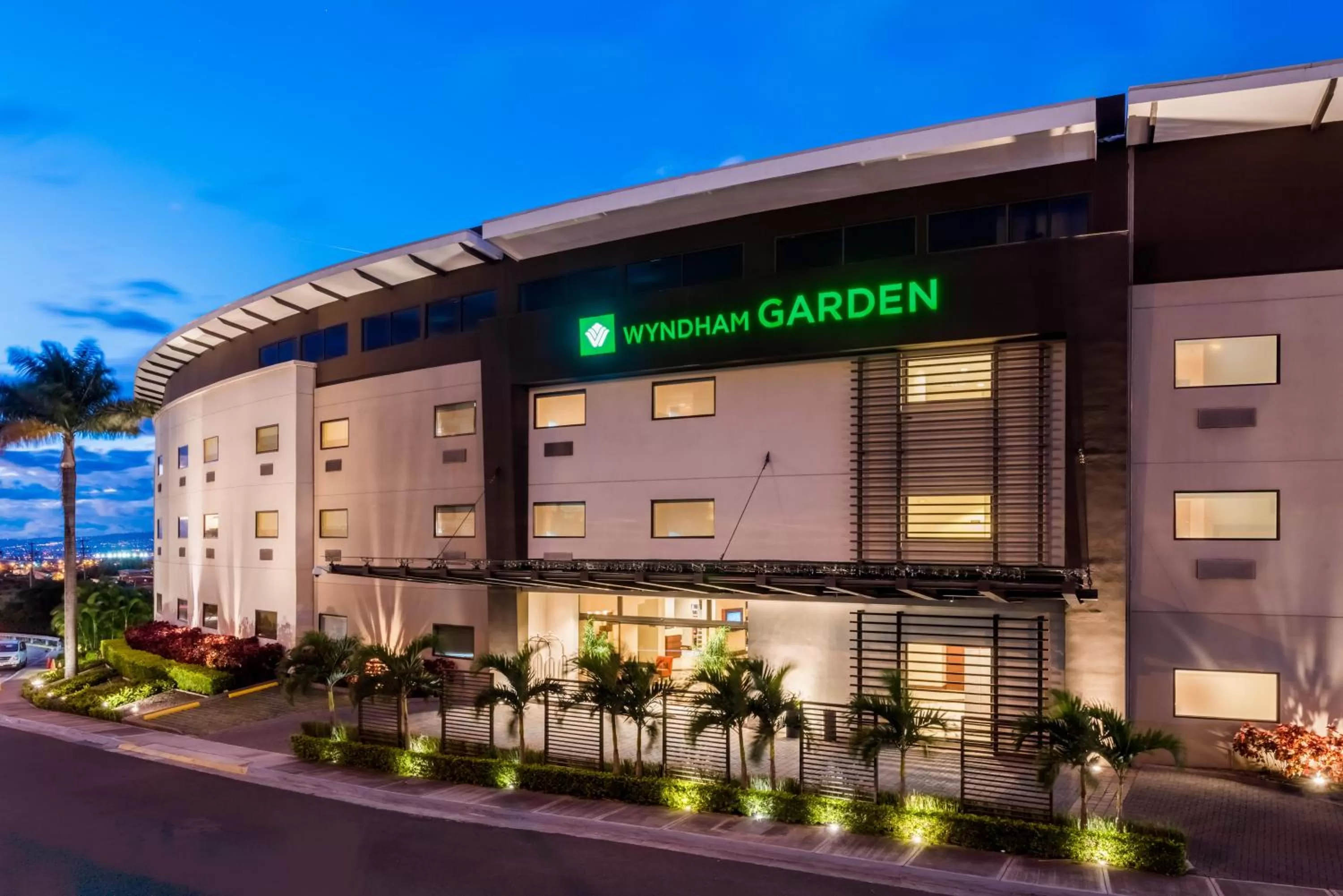 Property building in Wyndham Garden San Jose Escazu, Costa Rica