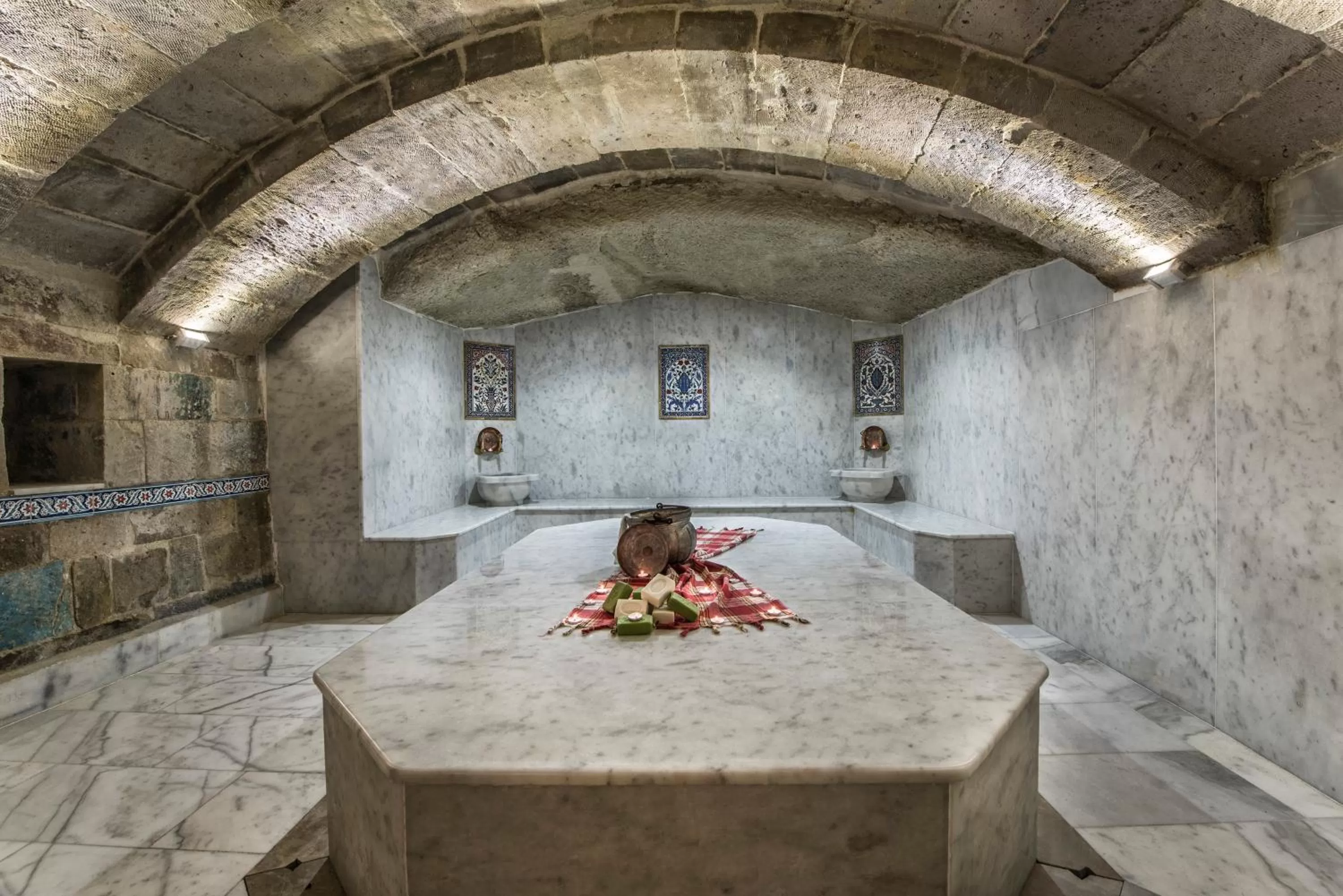 Sauna in Aydinli Cave Hotel