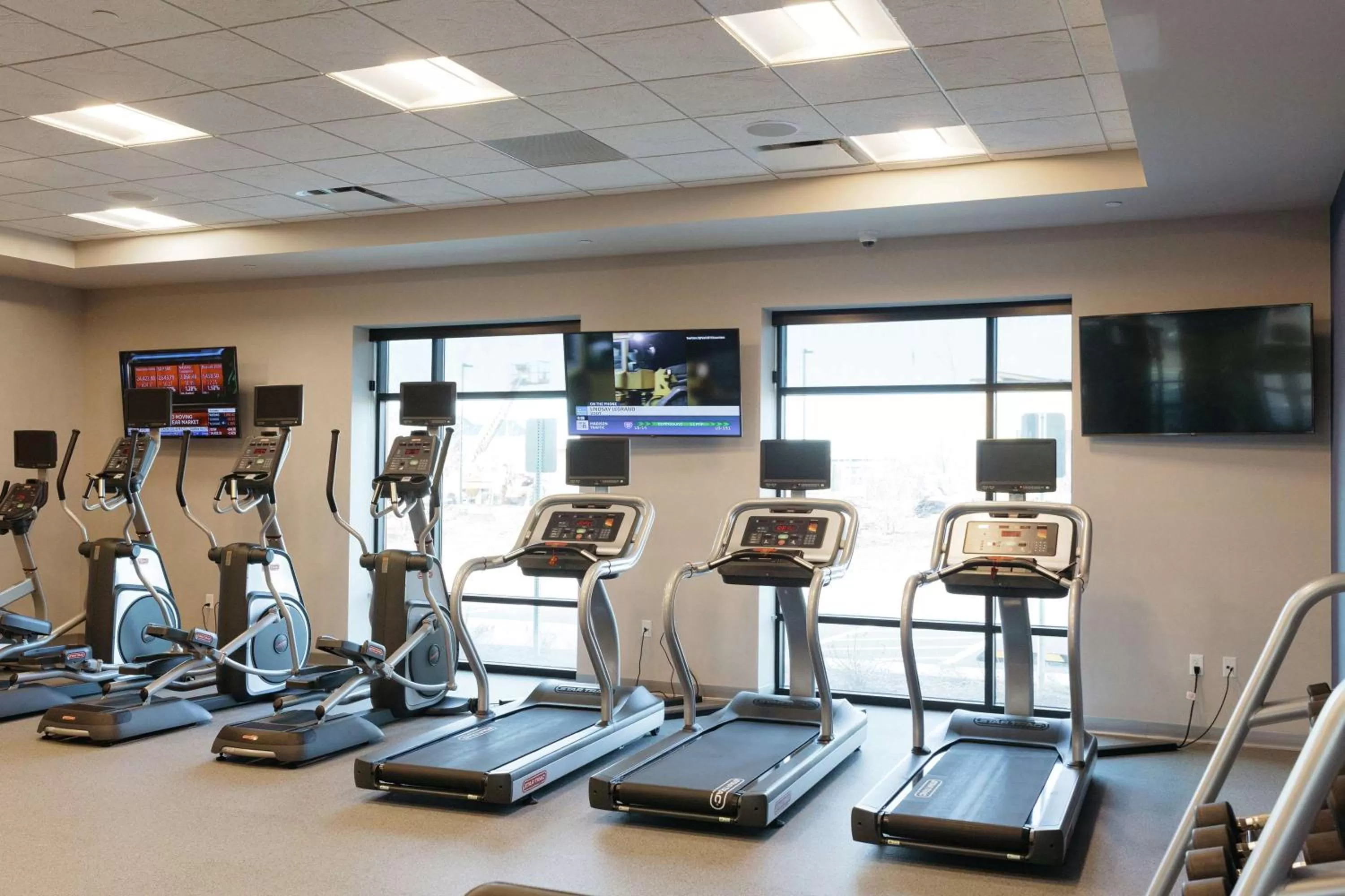 Fitness centre/facilities in Hilton Garden Inn Madison Sun Prairie