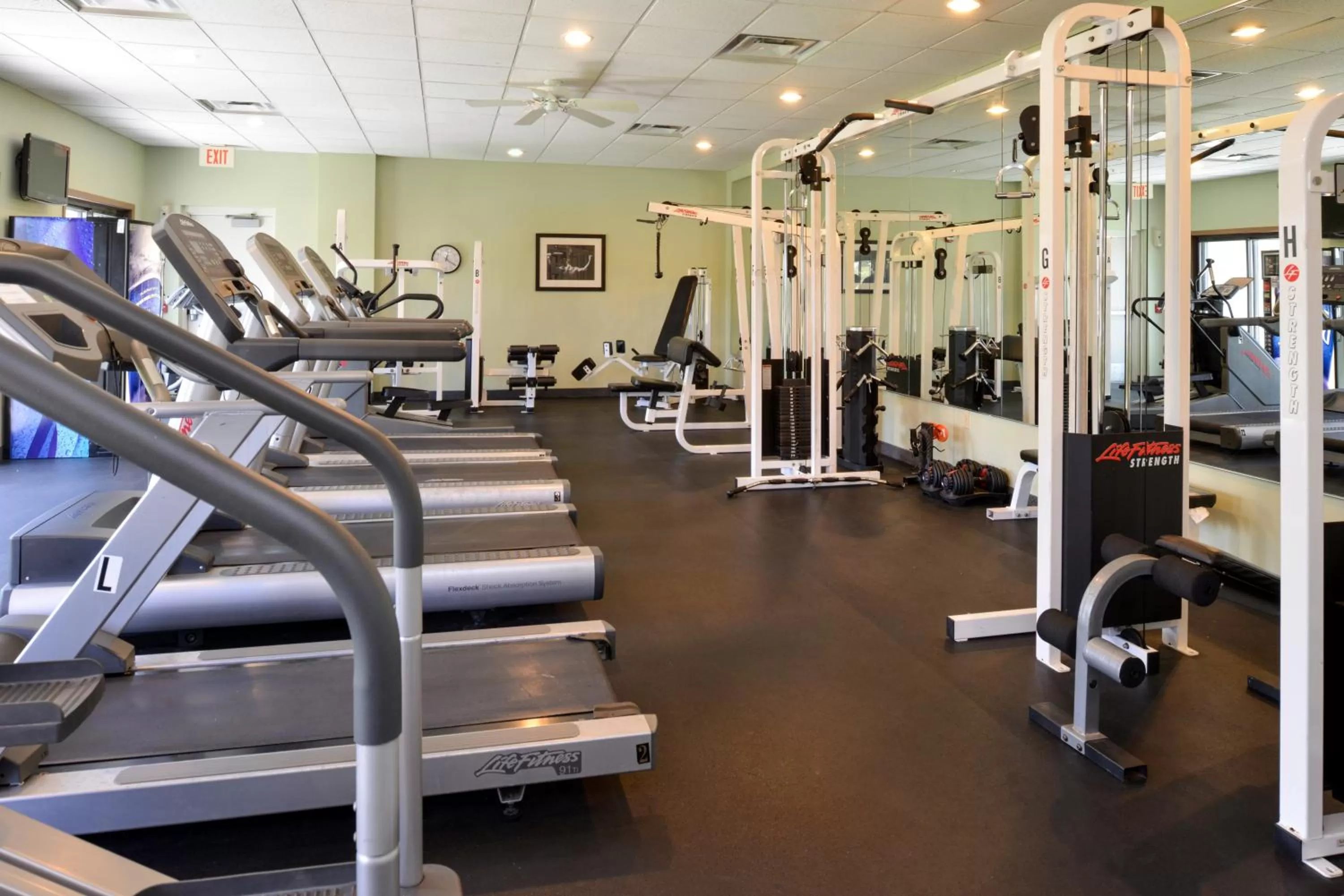 Fitness centre/facilities in Holiday Inn Express St Croix Valley by IHG