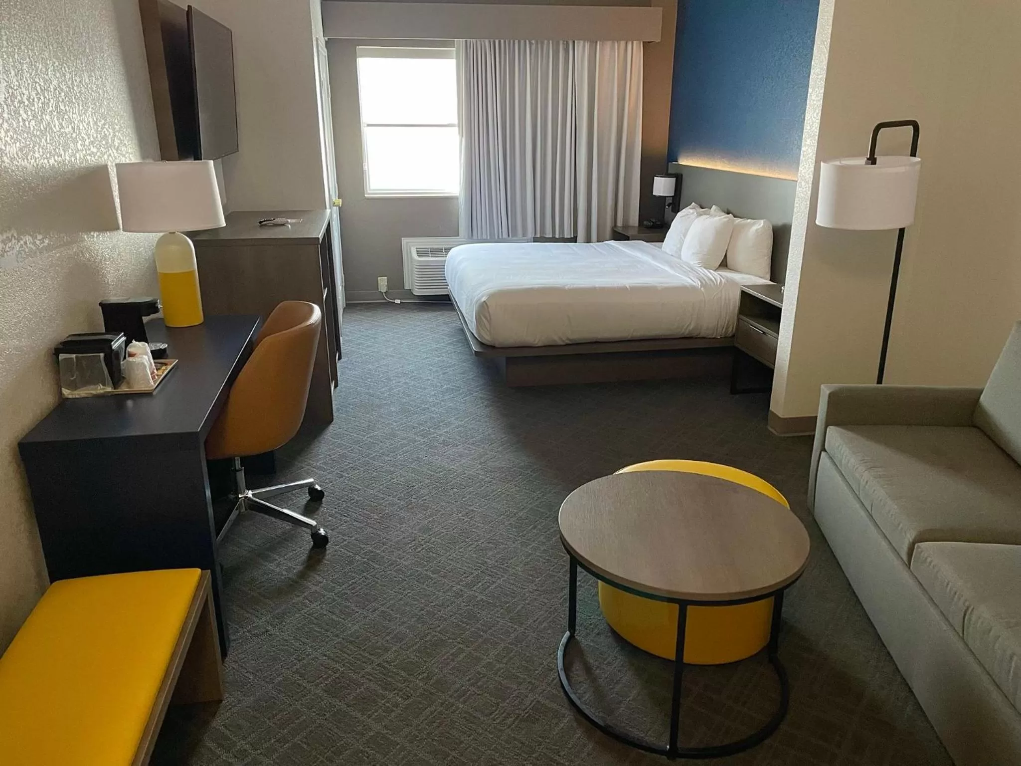 King Suite with Roll-in-Shower - Accessible/Non-Smoking in Comfort Suites