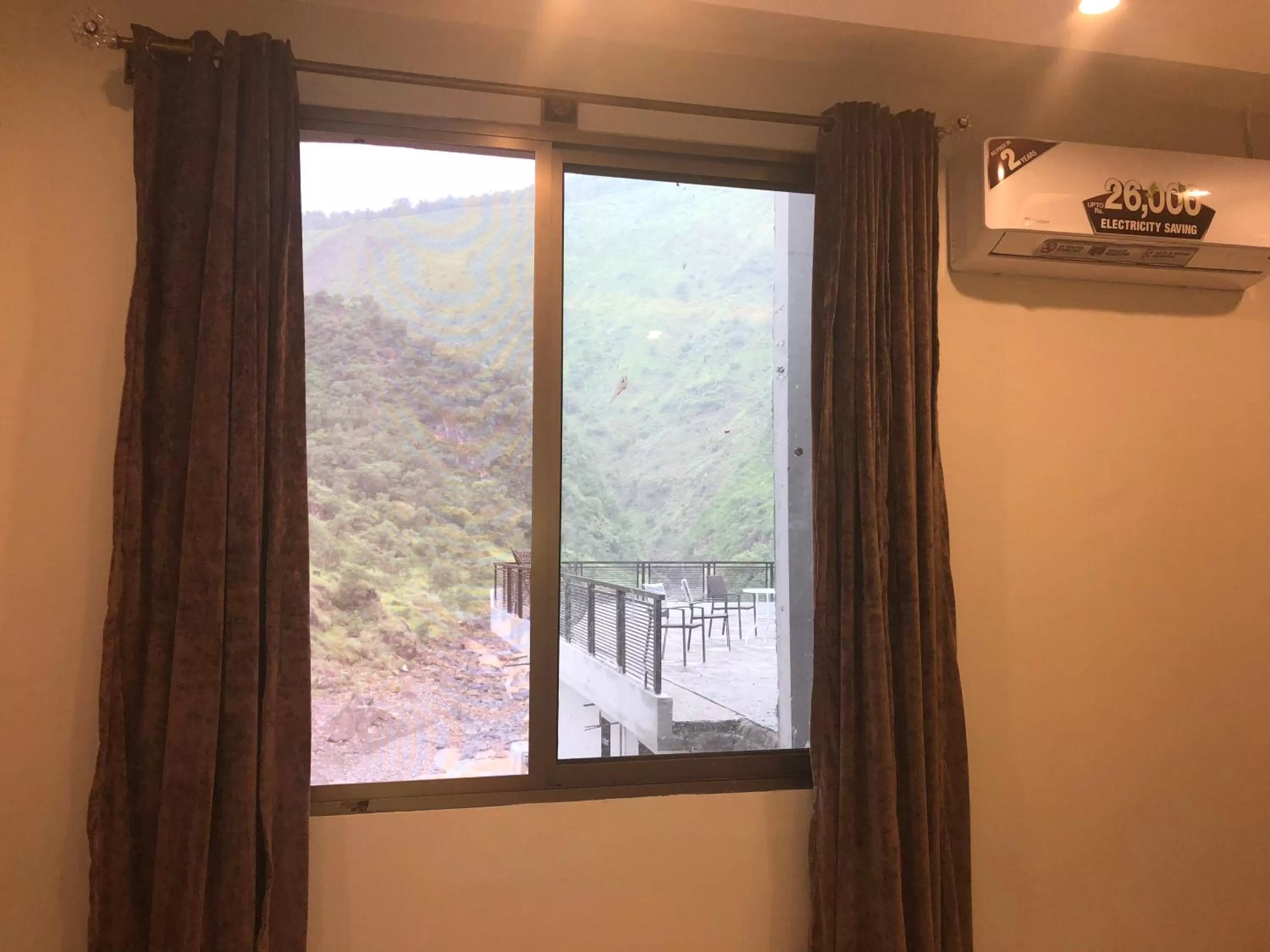 River view in Hotel La Orilla Muzaffarabad