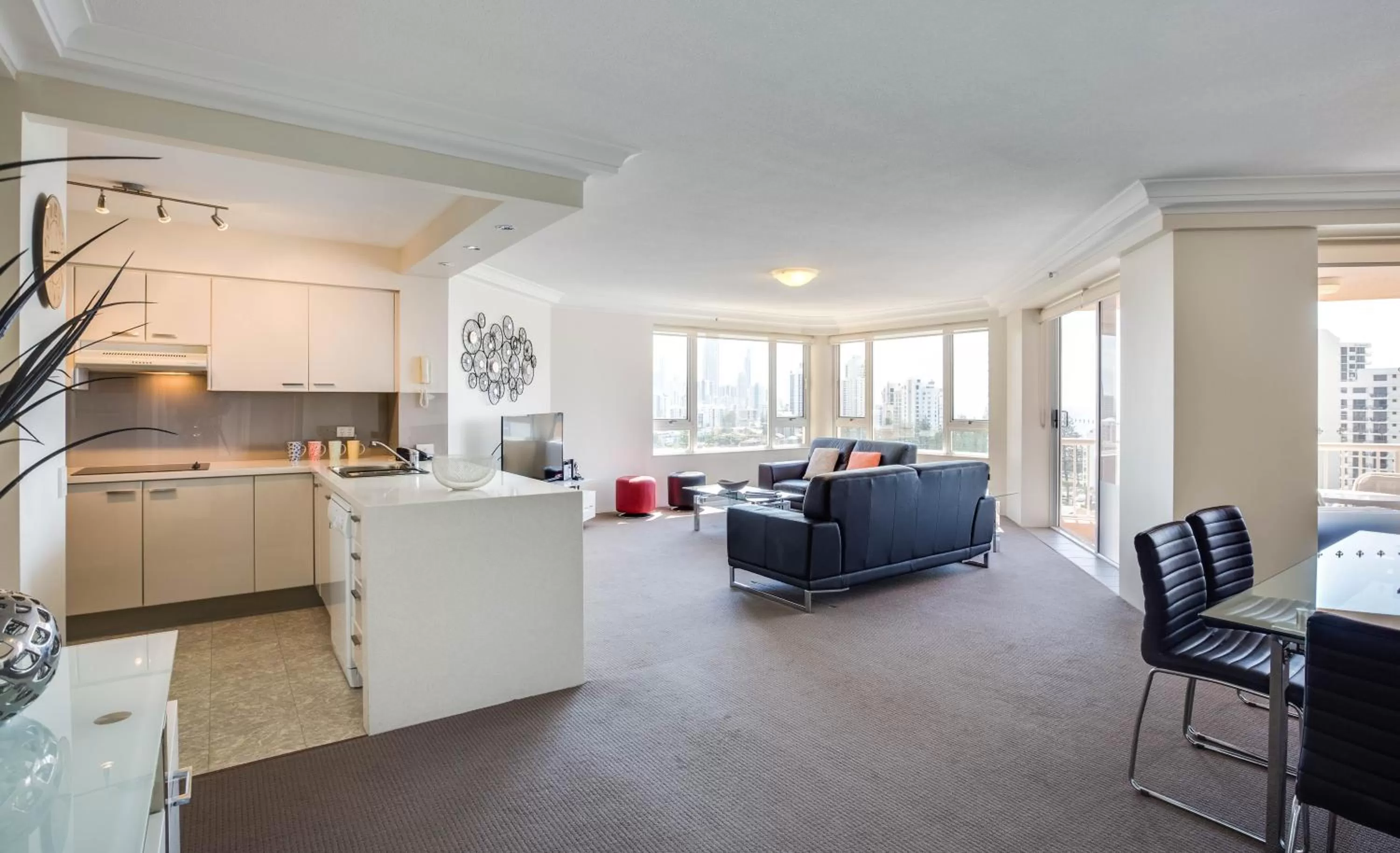 Kitchen or kitchenette in Belle Maison Apartments - Official