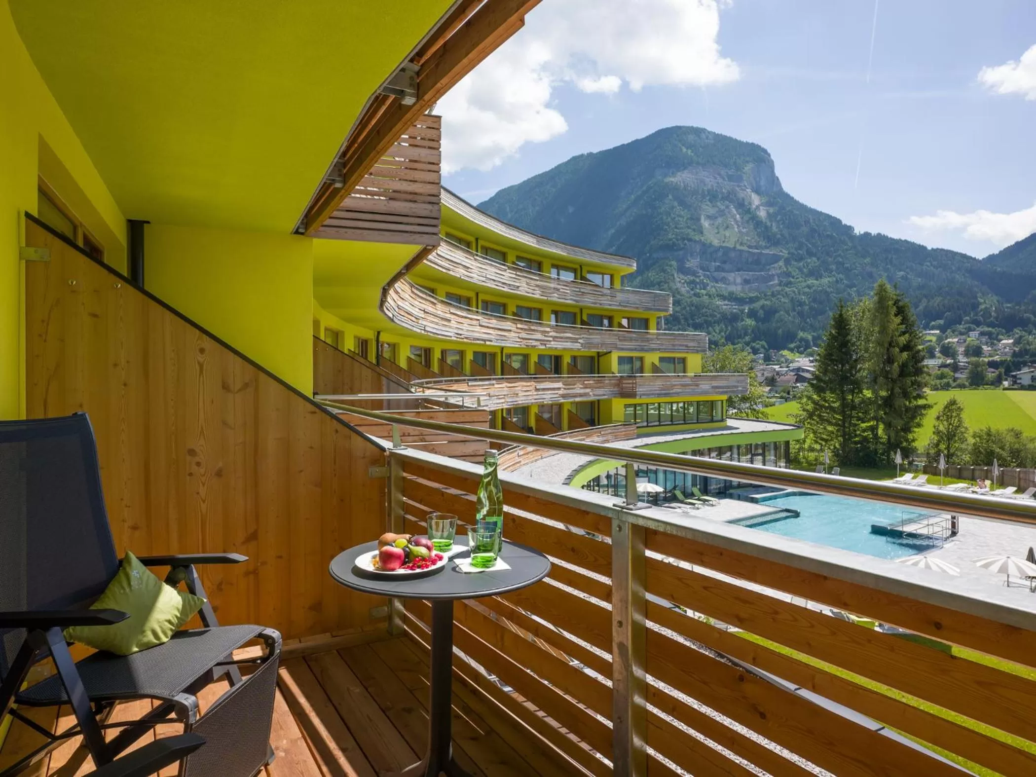 Pool view in DAS SIEBEN - Adults Only