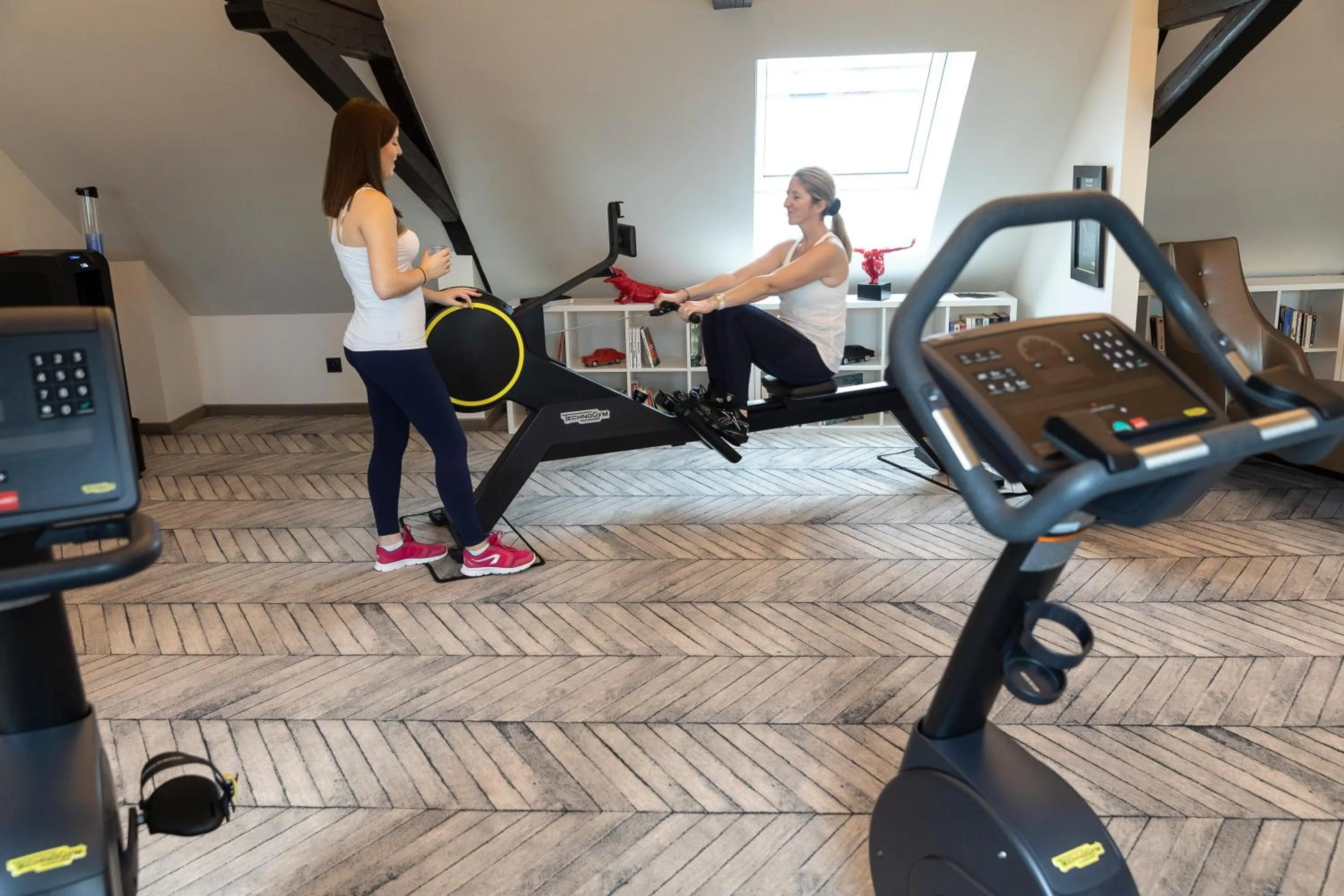 Fitness centre/facilities in Hotel Arok
