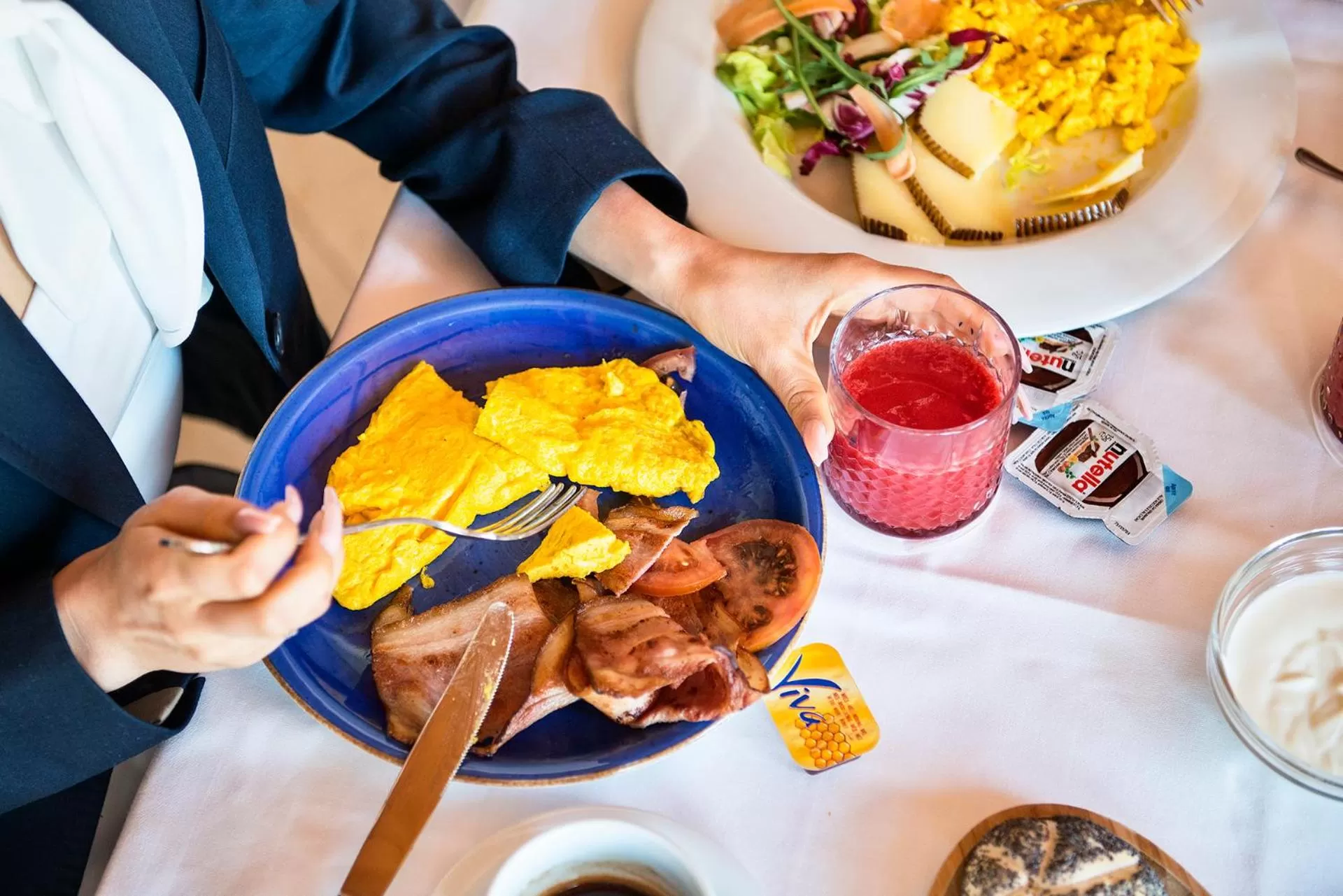 Breakfast in Hotel Isola Sacra Rome Airport