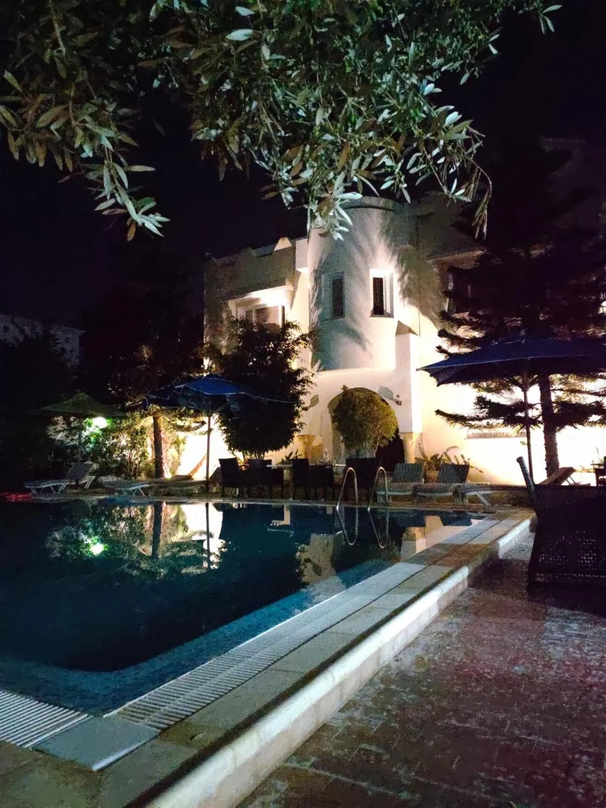 Swimming Pool in Hôtel Romane