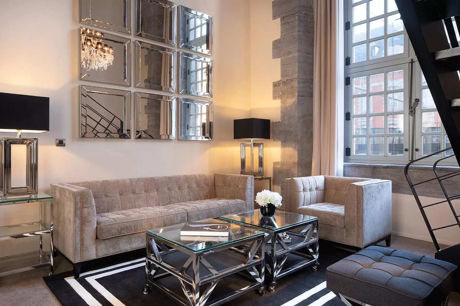 Living room in Royal Hainaut Spa & Resort Hotel