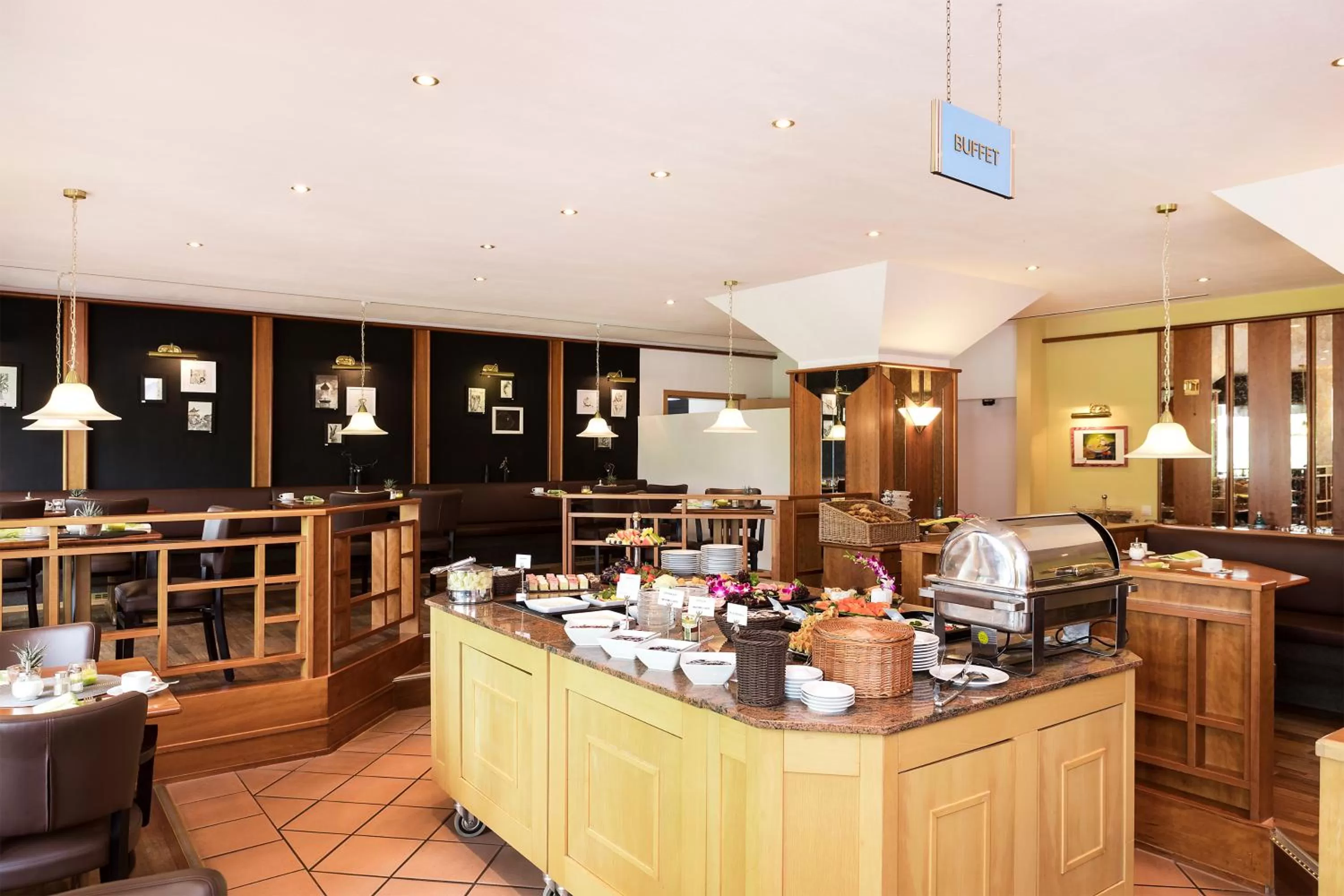 Buffet breakfast in Hotel am See