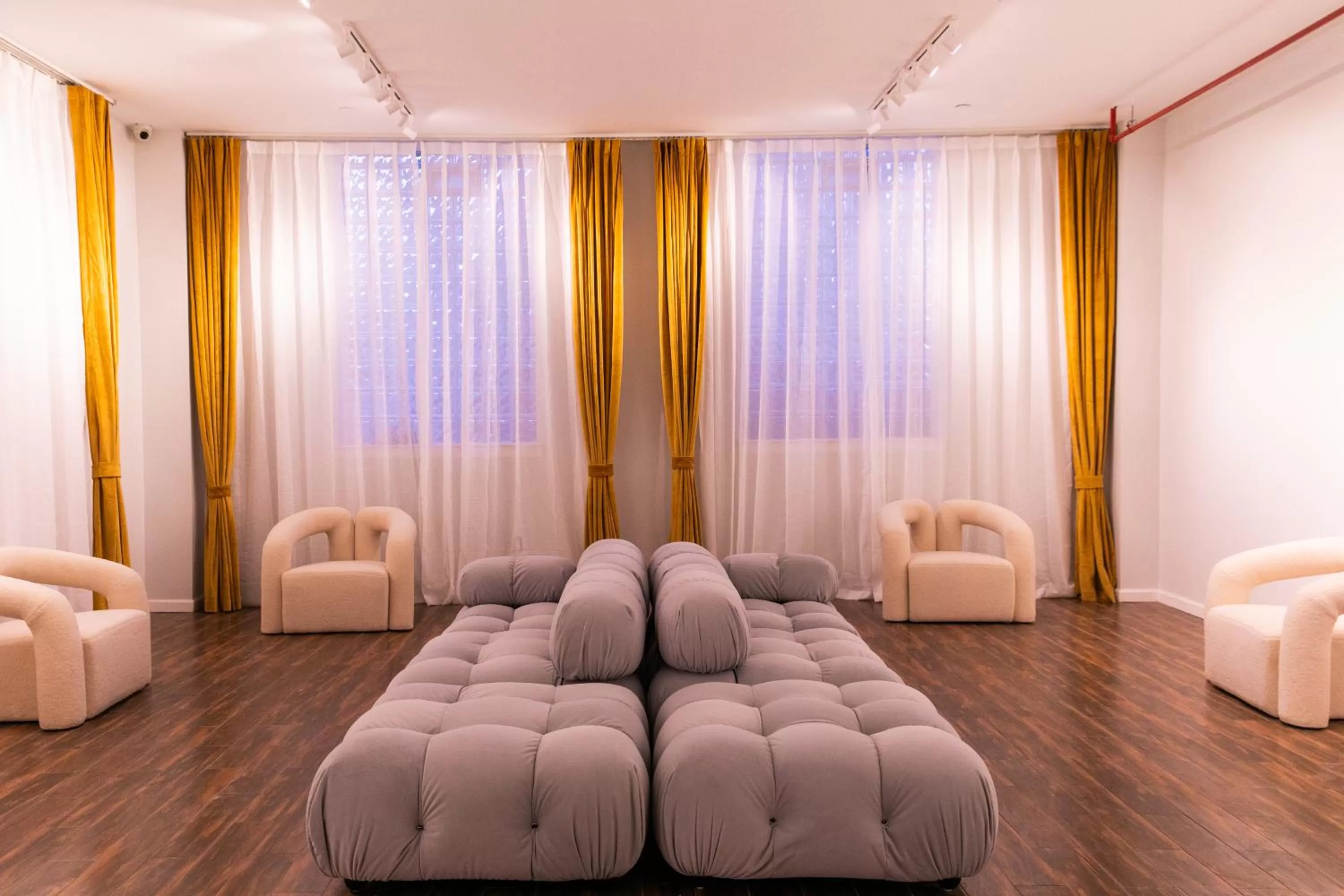 Lobby or reception in The Modernist Hotel