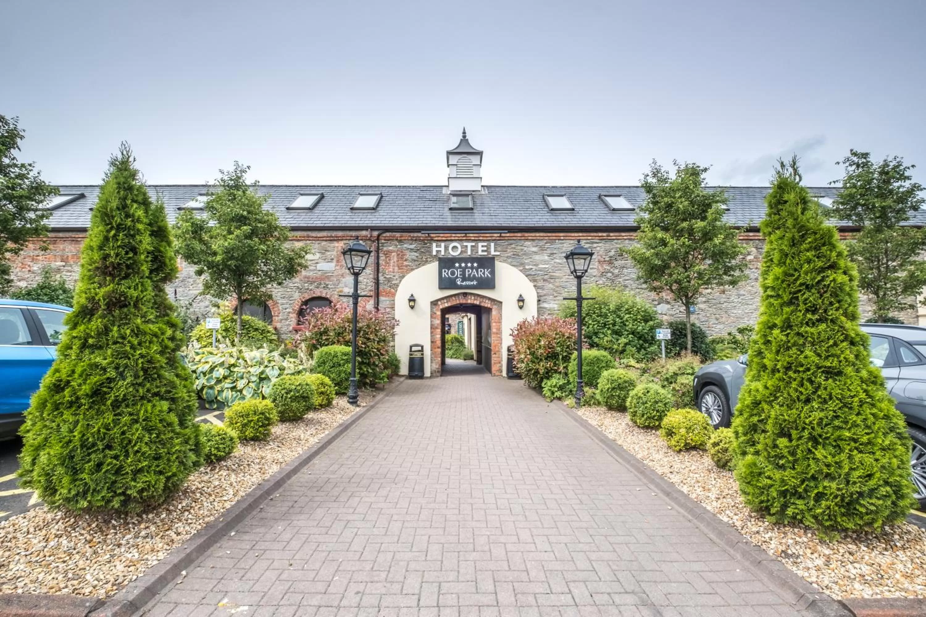 Facade/entrance in Roe Valley Resort