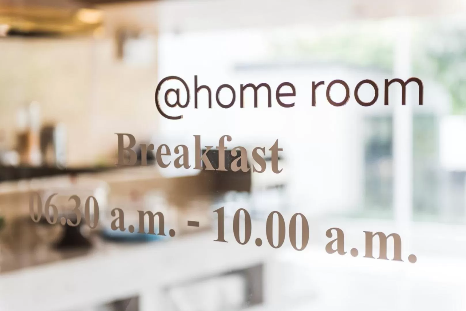 Restaurant/places to eat in twothree a homely hotel - SHA Extra Plus