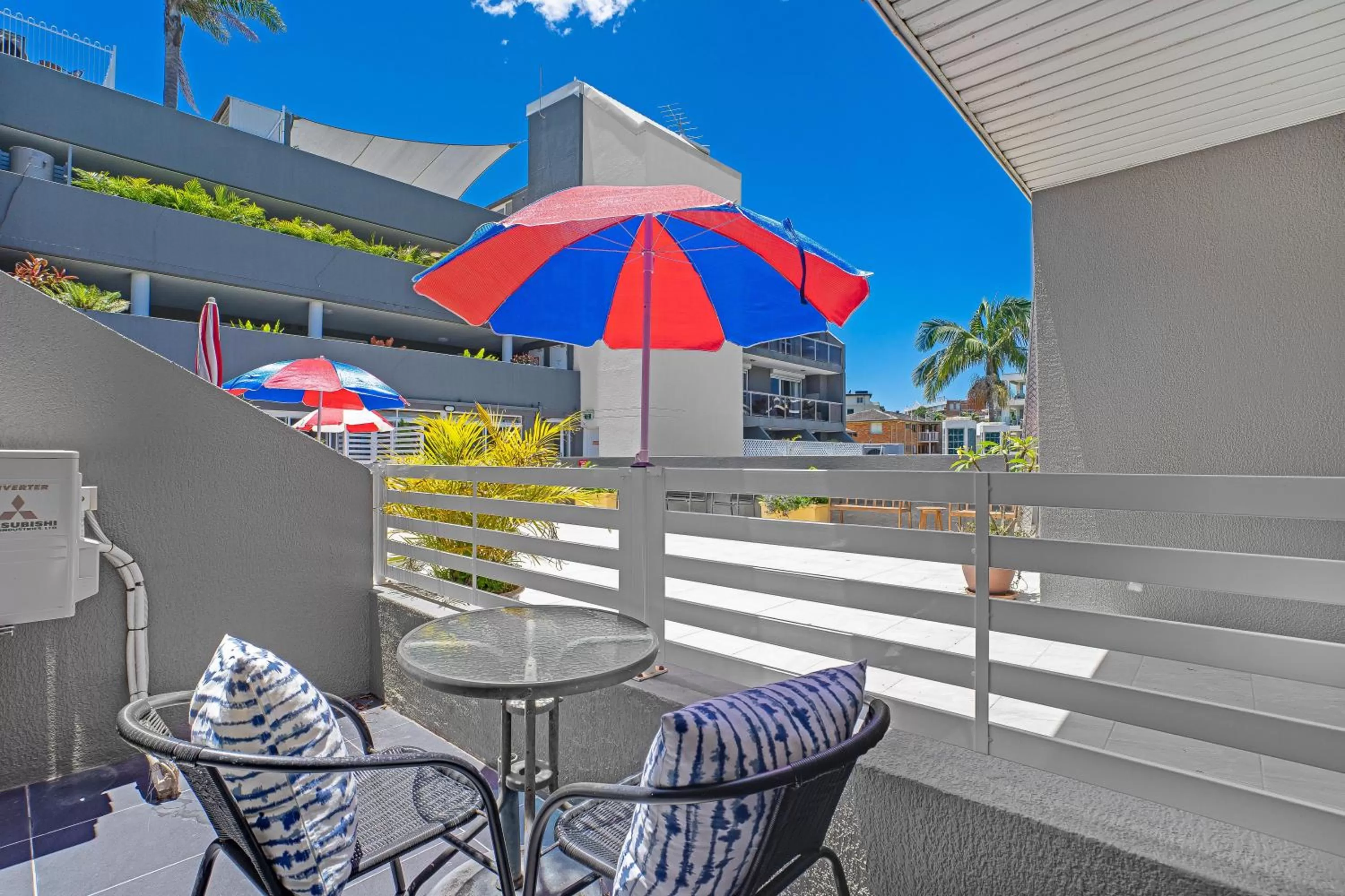 Balcony/Terrace in Nelson Towers Motel & Apartments