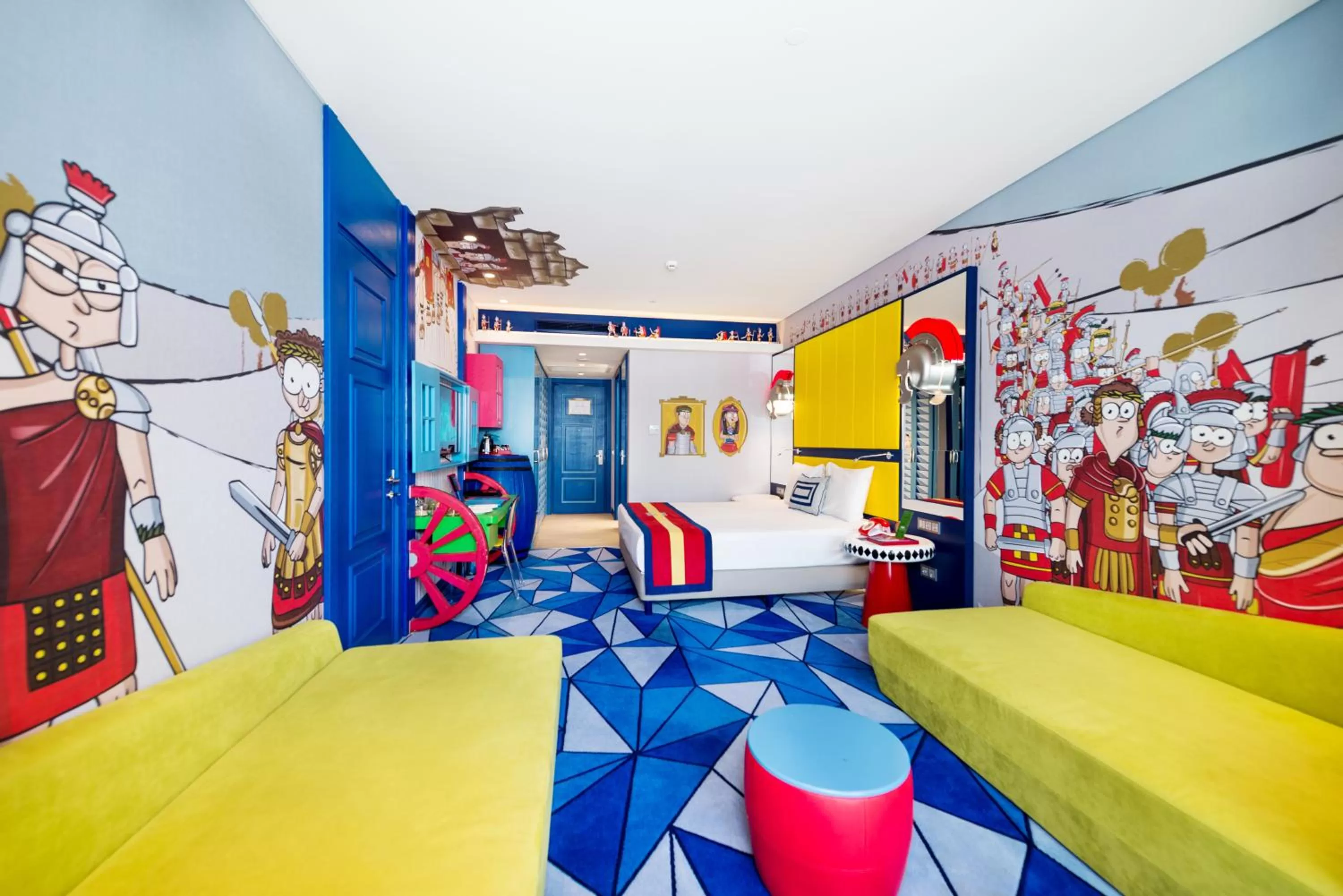 Bedroom, Bed in The Land Of Legends Kingdom Hotel - All-in Concept
