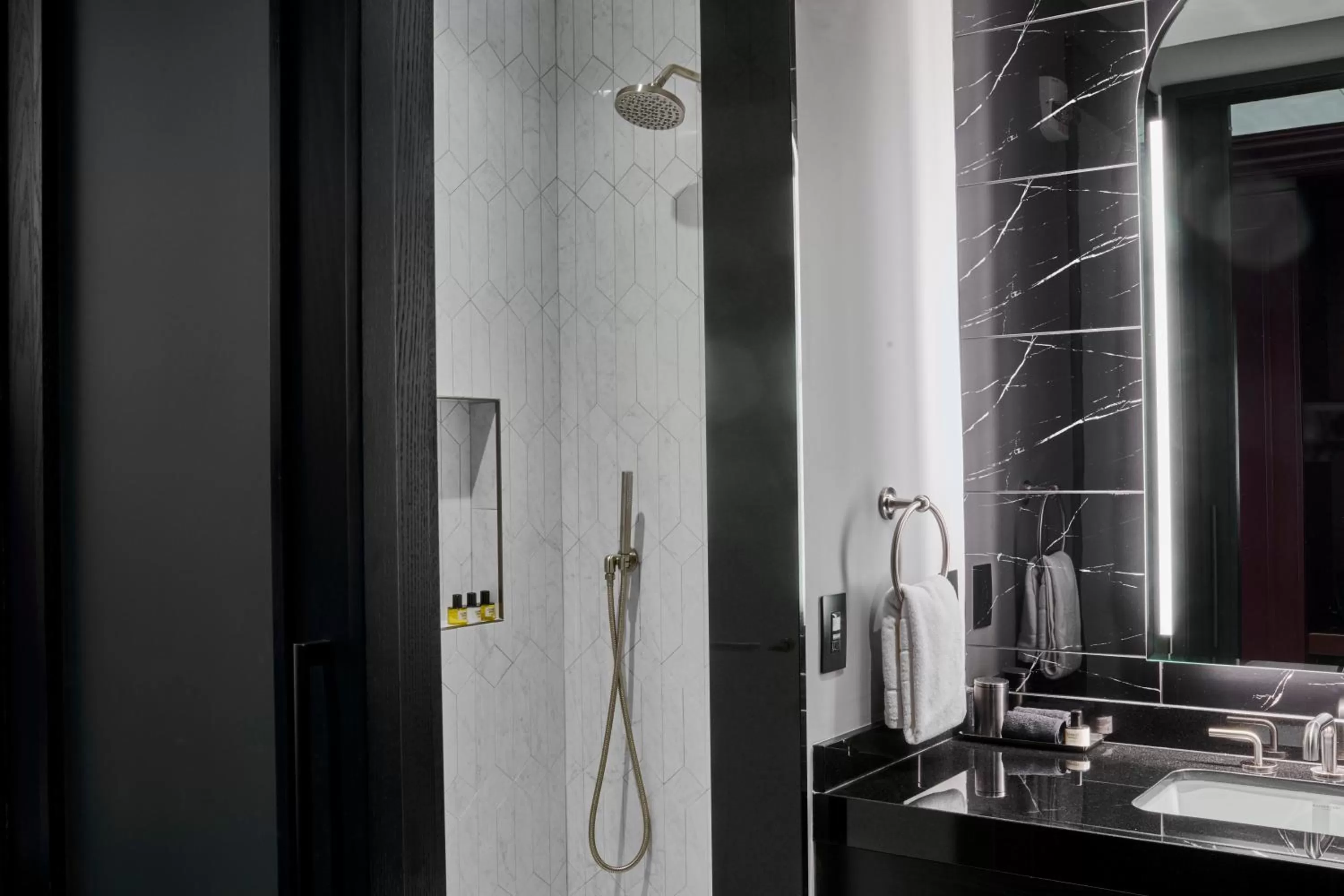 Bathroom in Daxton Hotel Birmingham, Curio Collection by Hilton