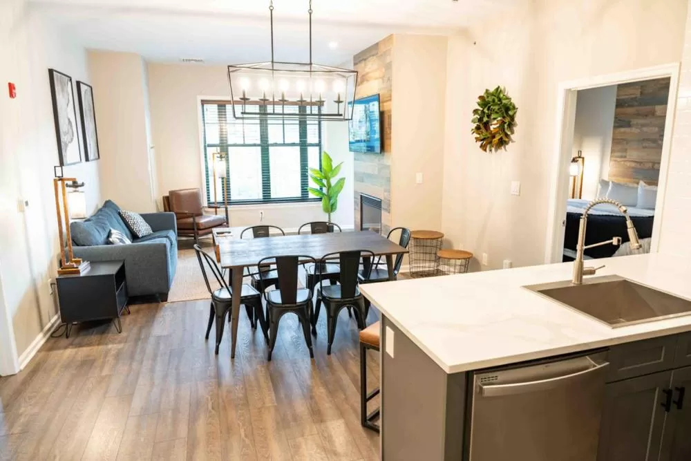 Kitchen or kitchenette in The Appalachian at Mountain Creek