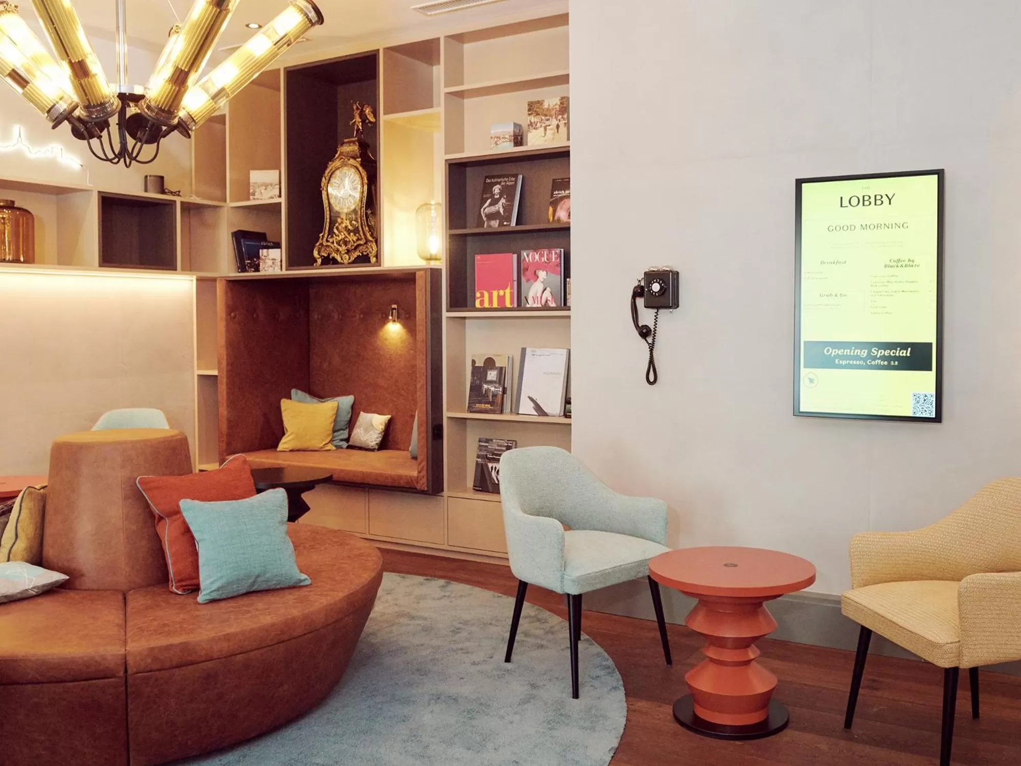 Restaurant/places to eat in Opera Hotel Zürich