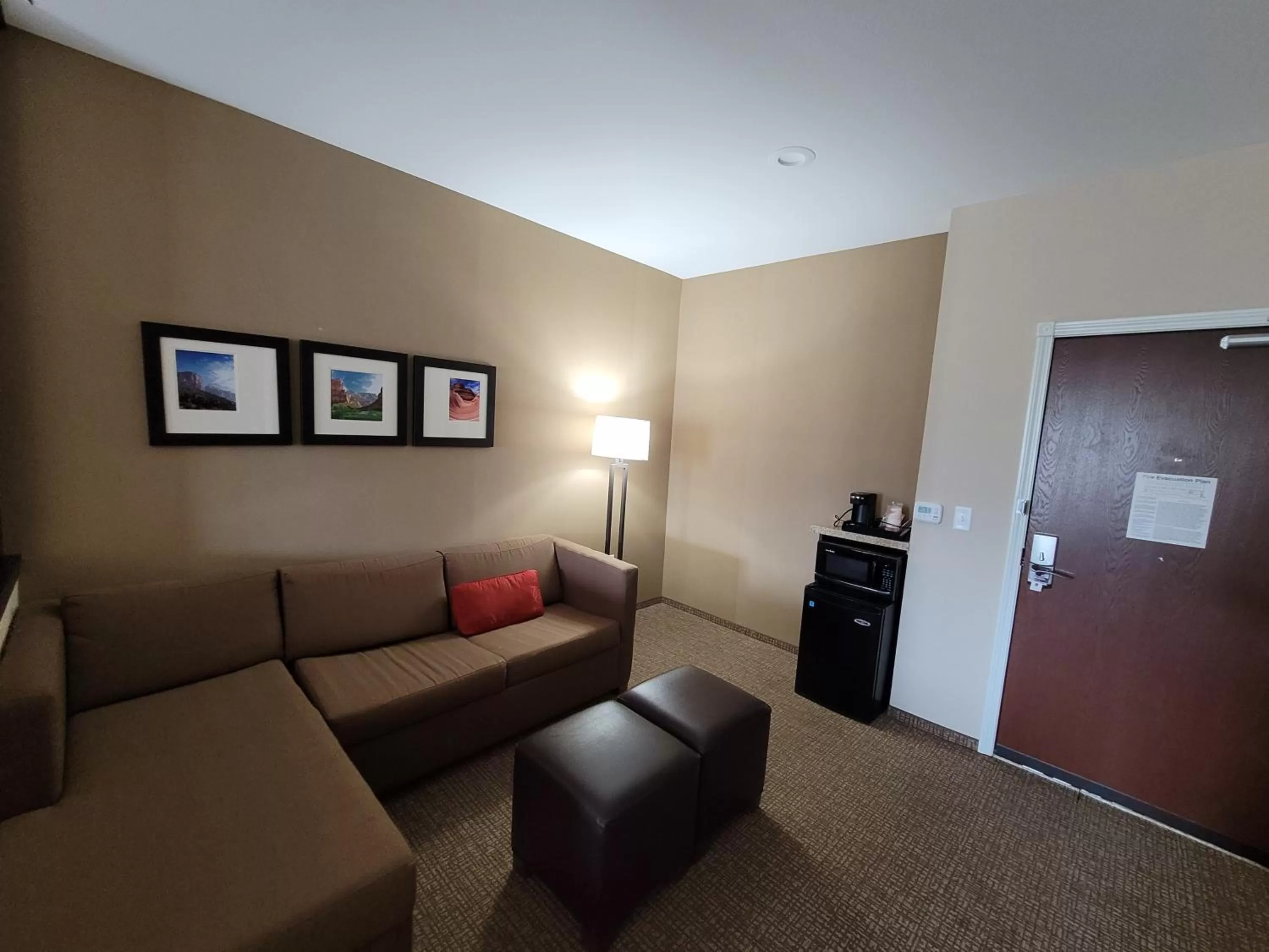 Seating area in Comfort Suites Kanab National Park Area