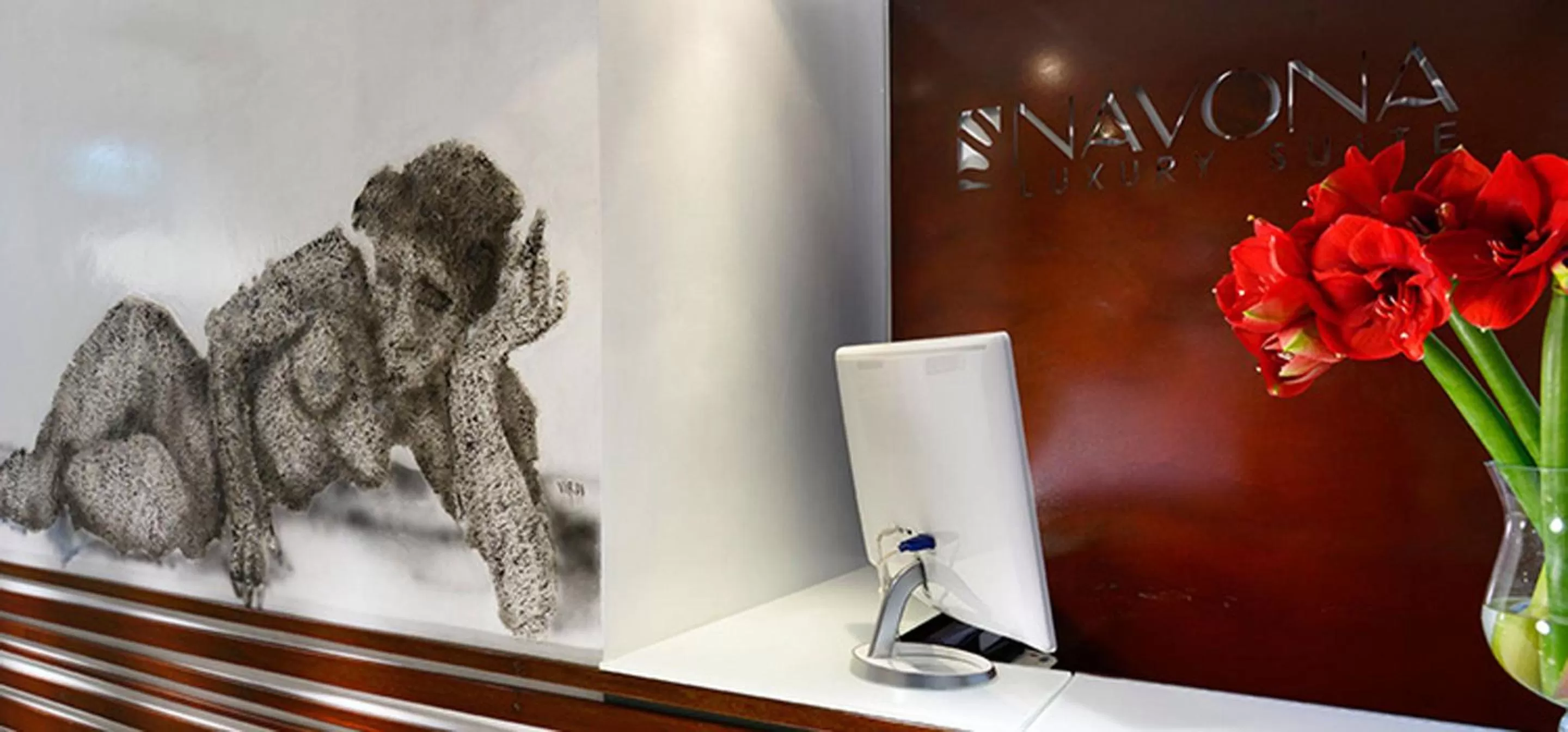 Lobby or reception in Navona Stay