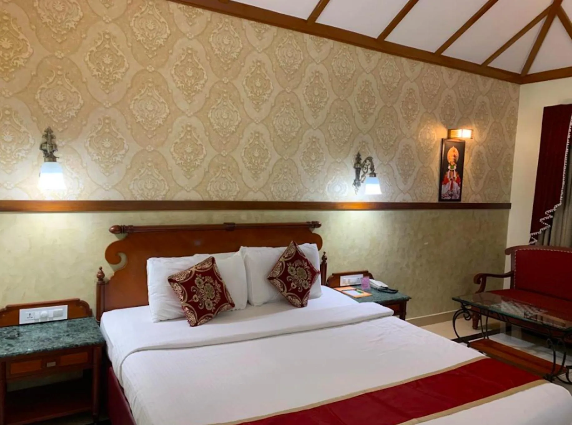 Bed in KTDC Tea county