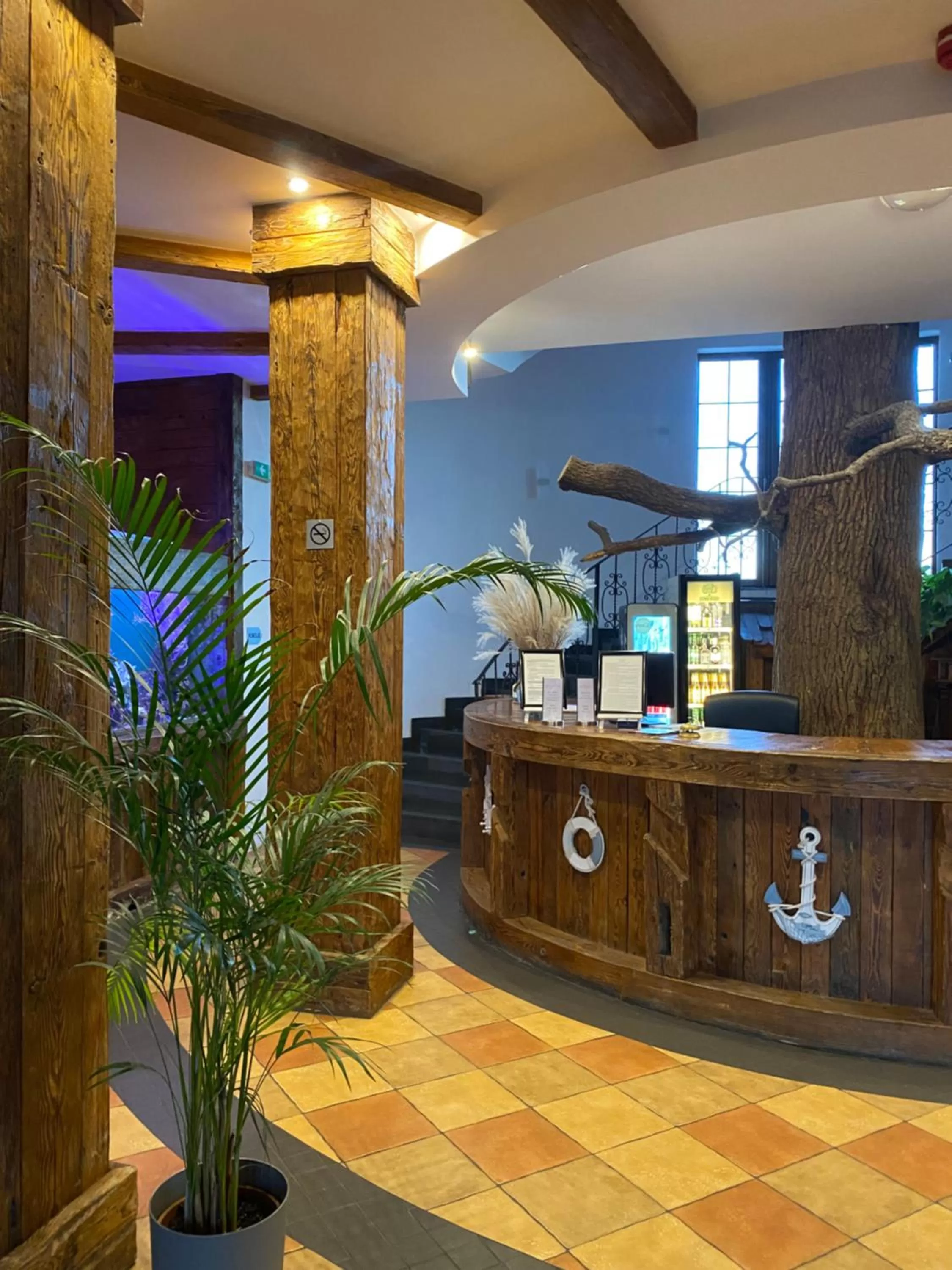 Lobby or reception in HOTEL CICHA WODA NIEPORĘT