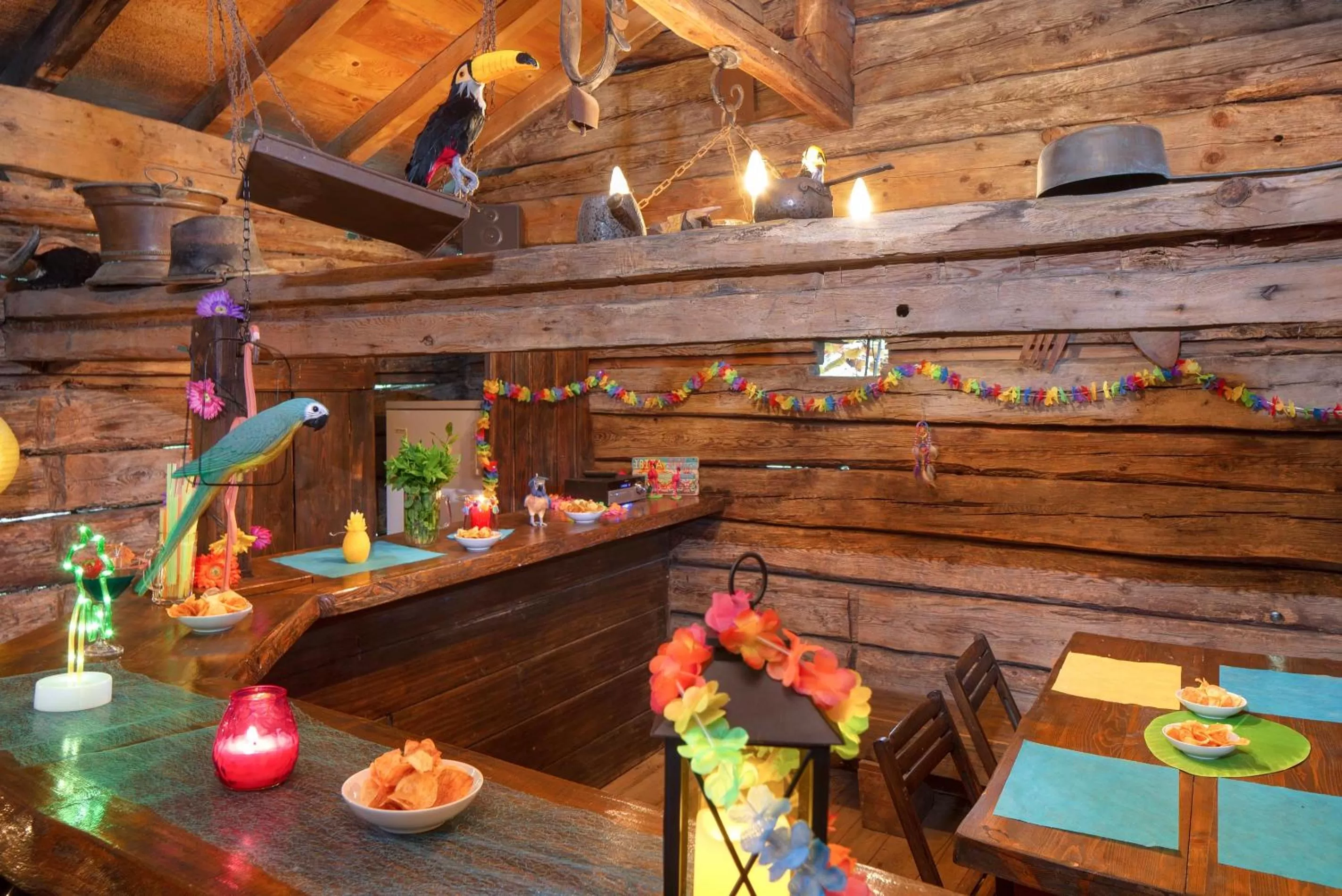 Lounge or bar in Hotel La Prairie