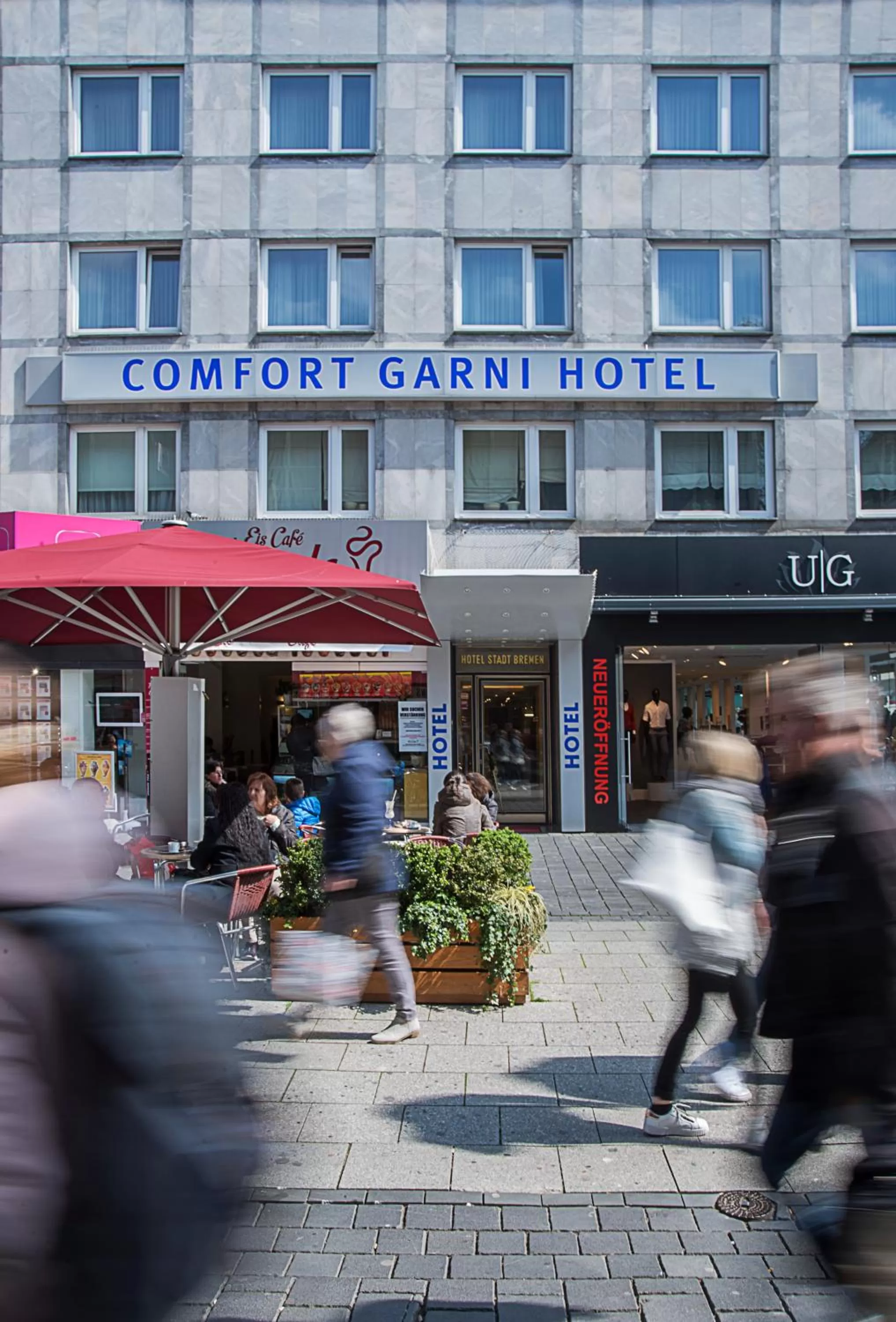 Property building in Comfort Garni Stadtzentrum Hotel
