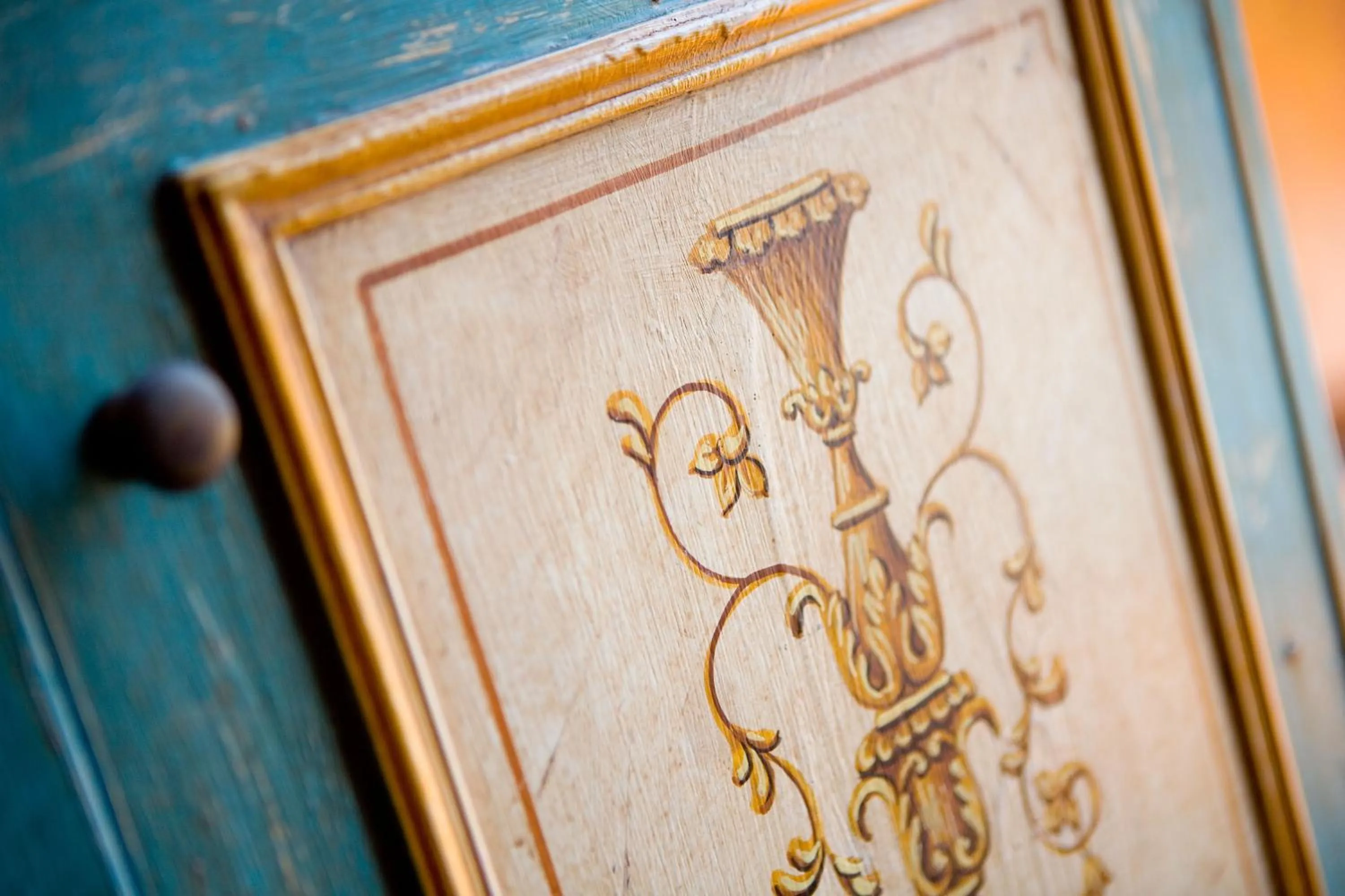 Decorative detail in Hotel Palazzo Guardati