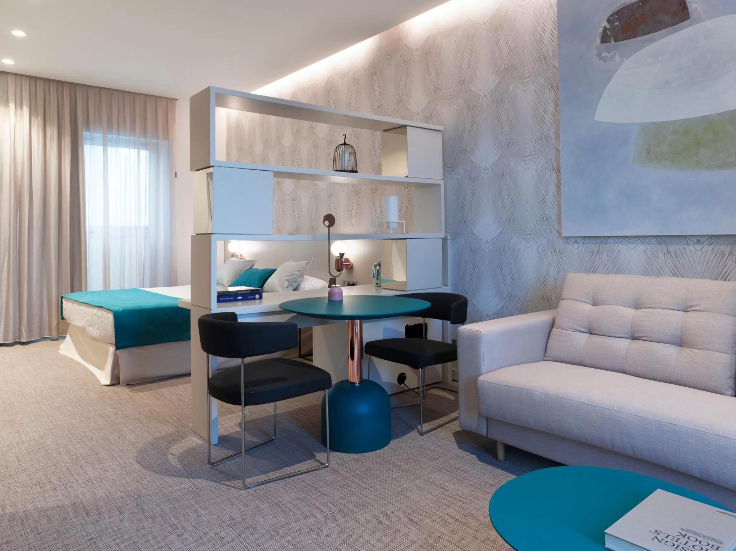 Seating area in Hotel Neptuno Playa & Spa