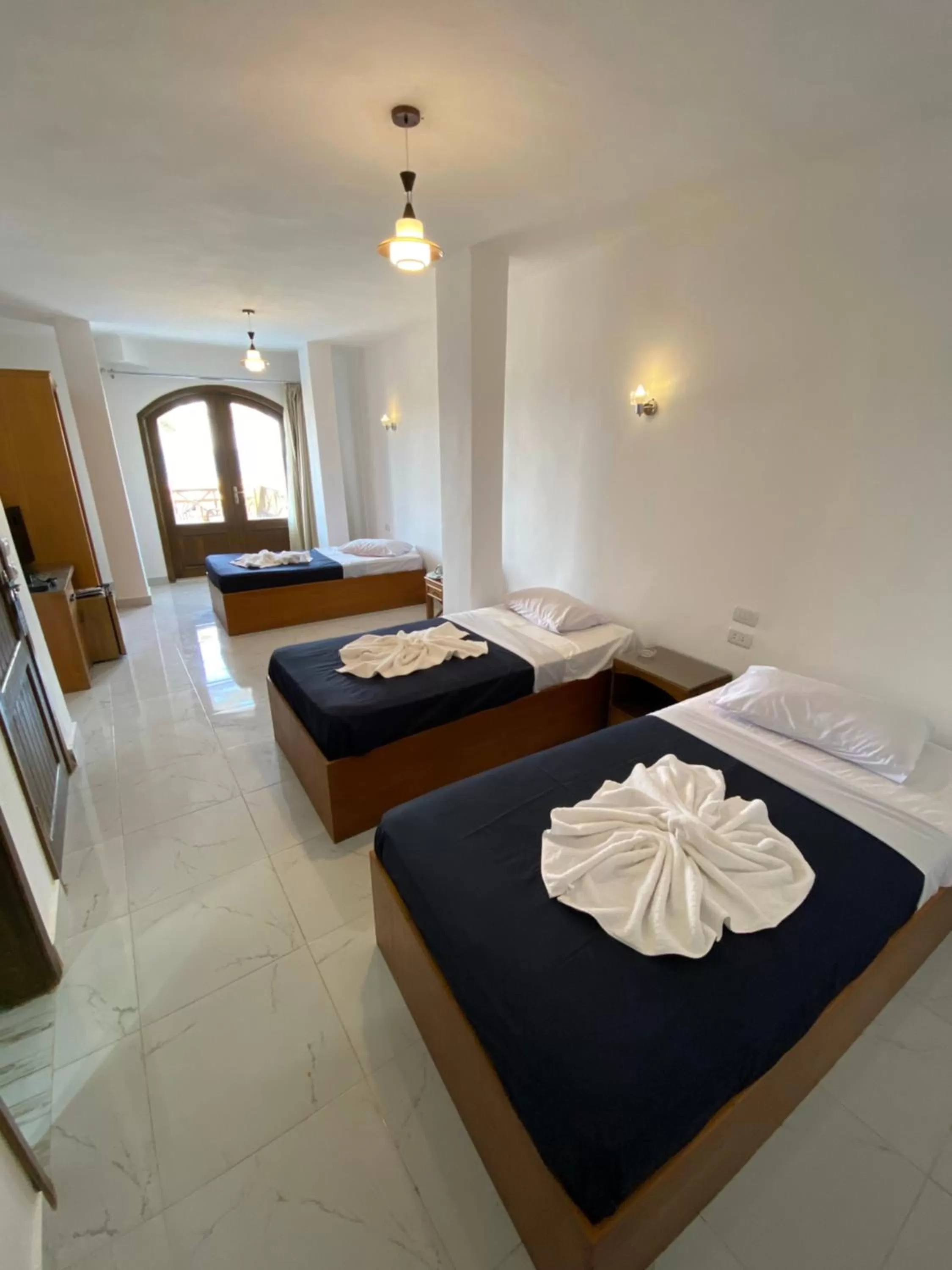 Bed in Penguin Village Dahab