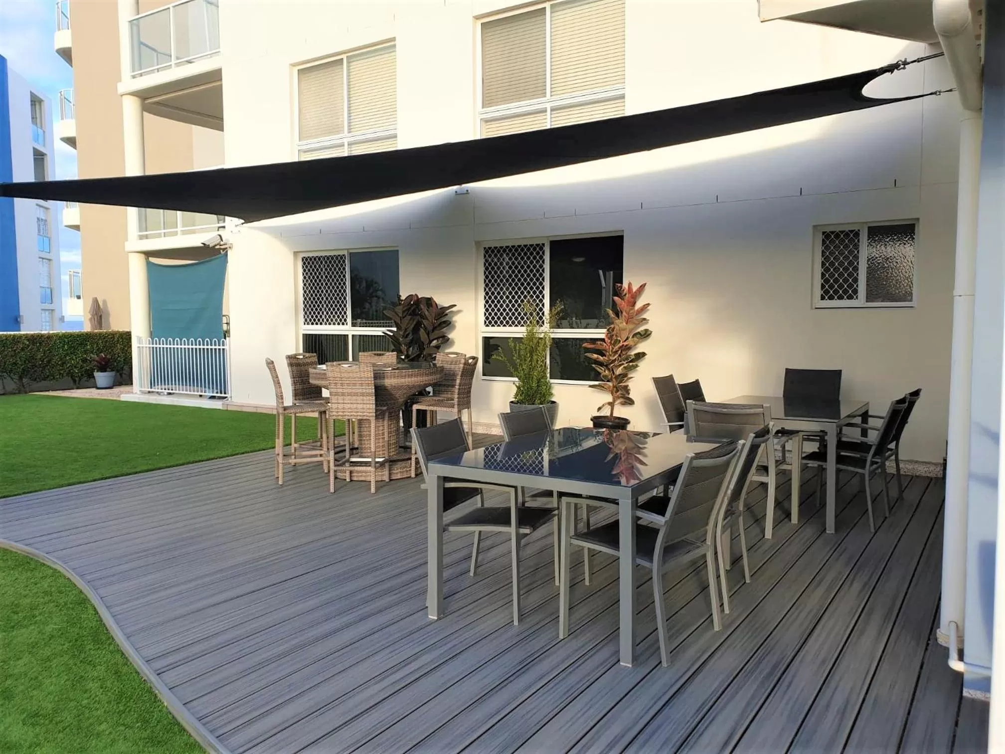 Dining area in Bargara Blue Resort