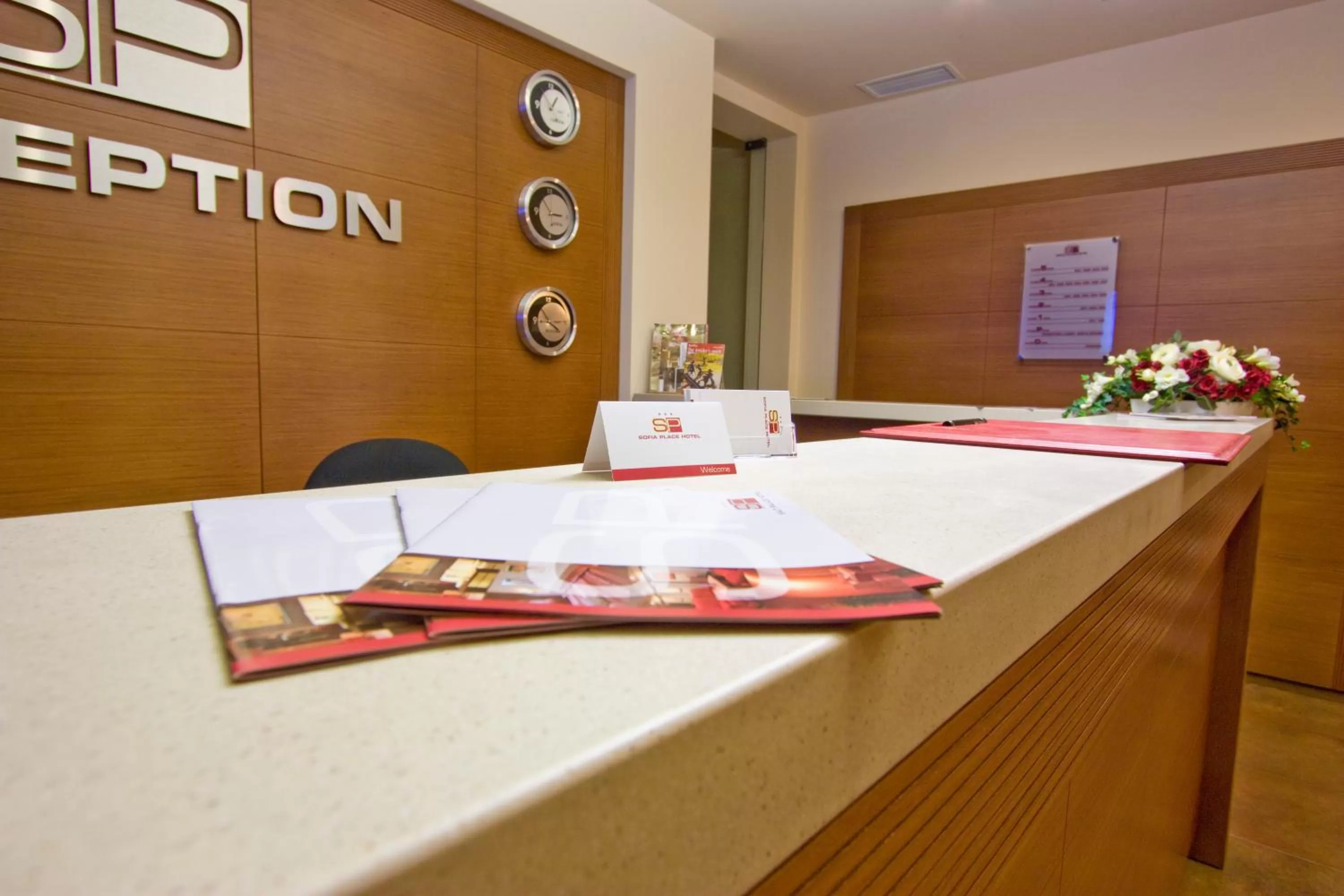 Lobby or reception in Sofia Place Hotel by HMG