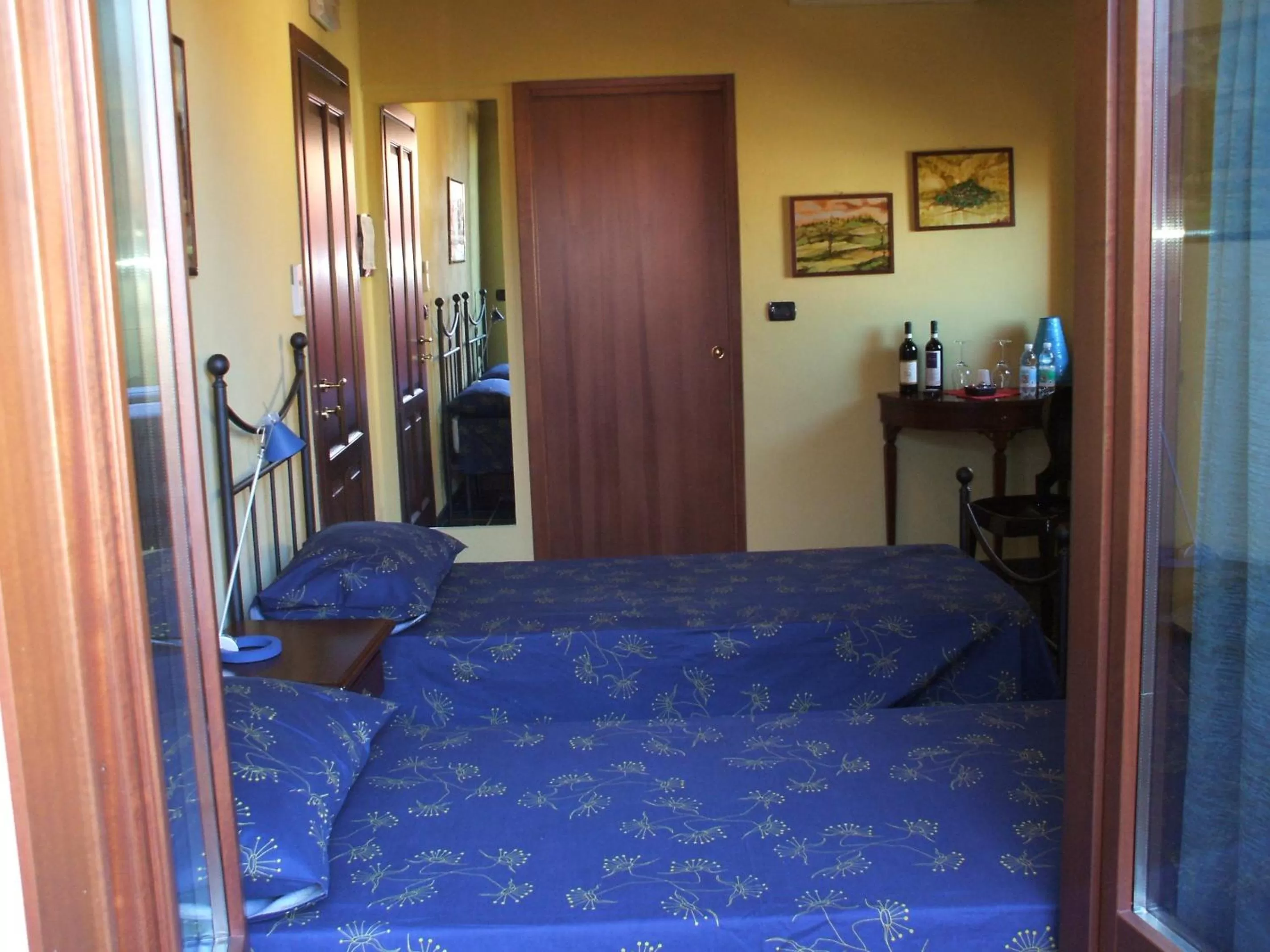 Bed in B&B l'Angolo di Rosina con ristorante