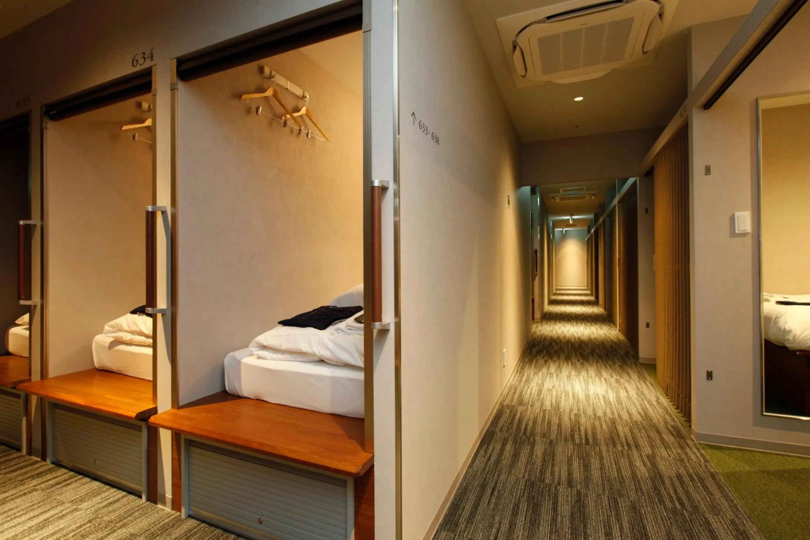 Bed in Gardens Cabin